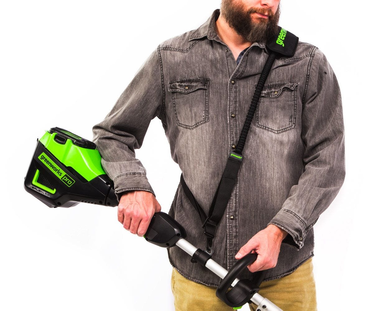 exoFLEX Deluxe Shoulder Strap for String Trimmer / Leaf Blower
