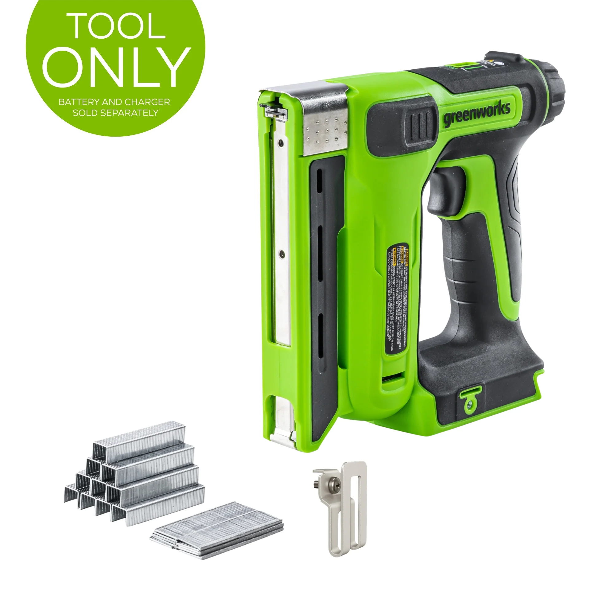 24V 3/8 Crown Stapler Narrow Nail Stapler (Tool Only)