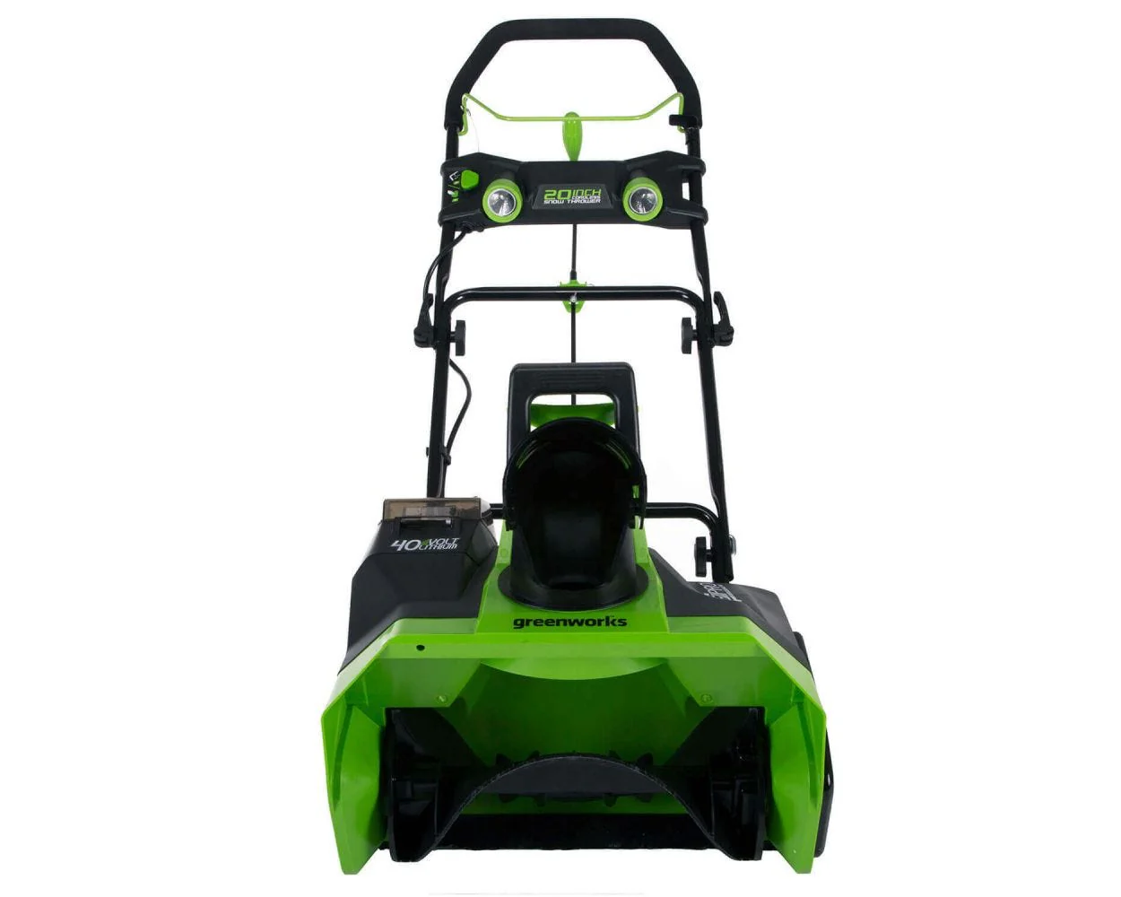 40V 20 Cordless Battery Single-Stage Snow Blower w/ 5.0Ah Battery & Charger