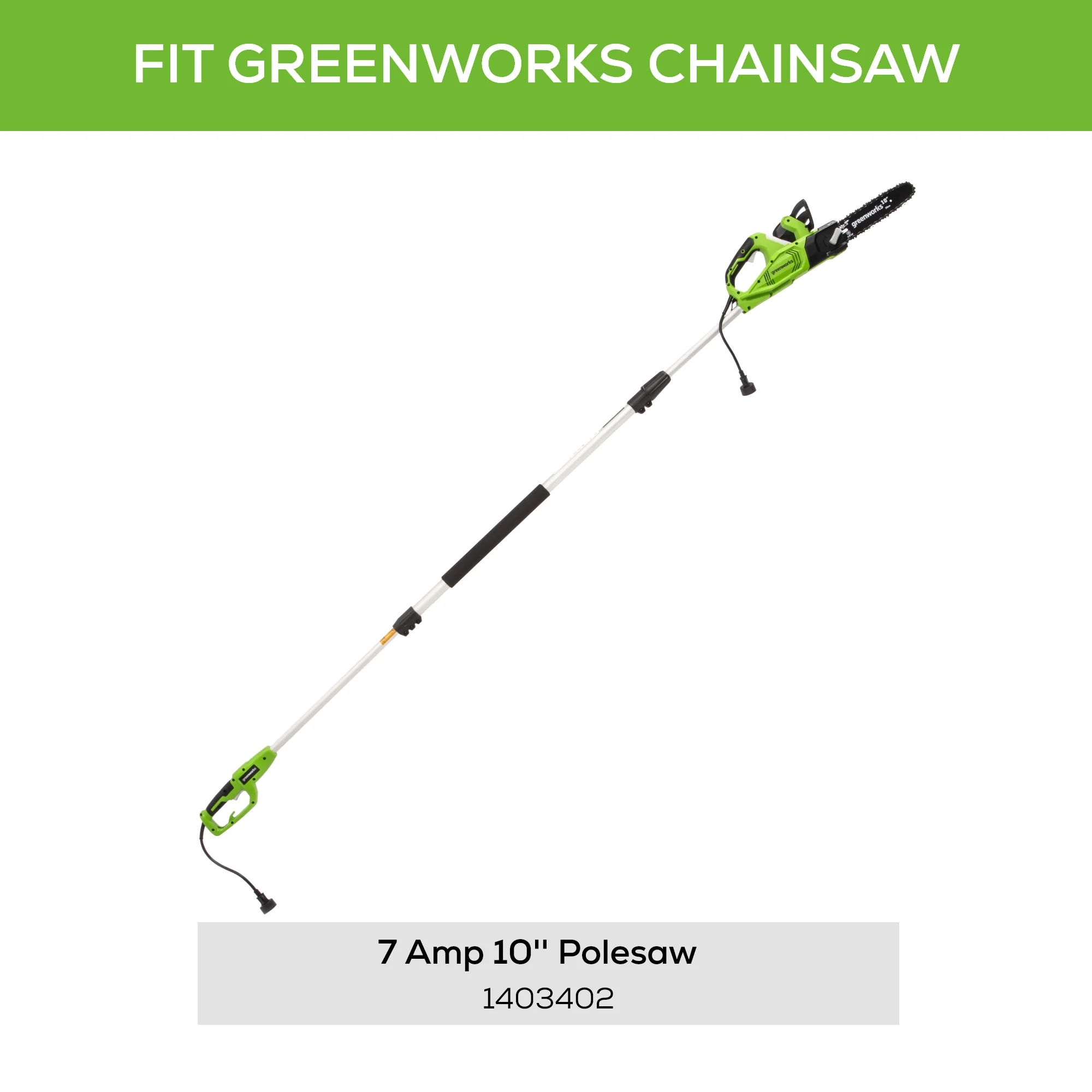 10 Replacement Chainsaw/Pole Saw Chain w/ 3/8 Pitch, .050 Chain Gauge & 40DL
