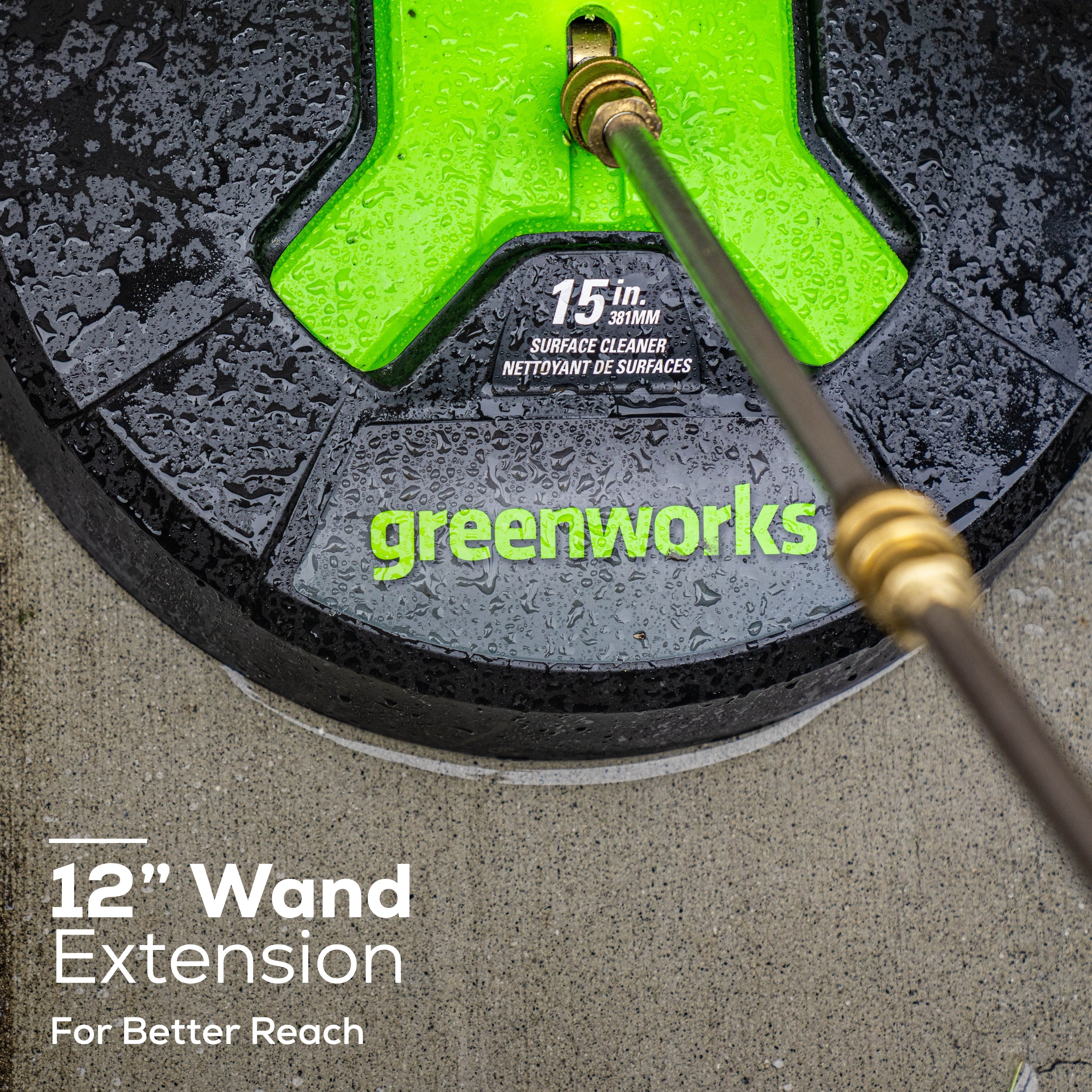 15 Surface Cleaner + 12 Wand Extension