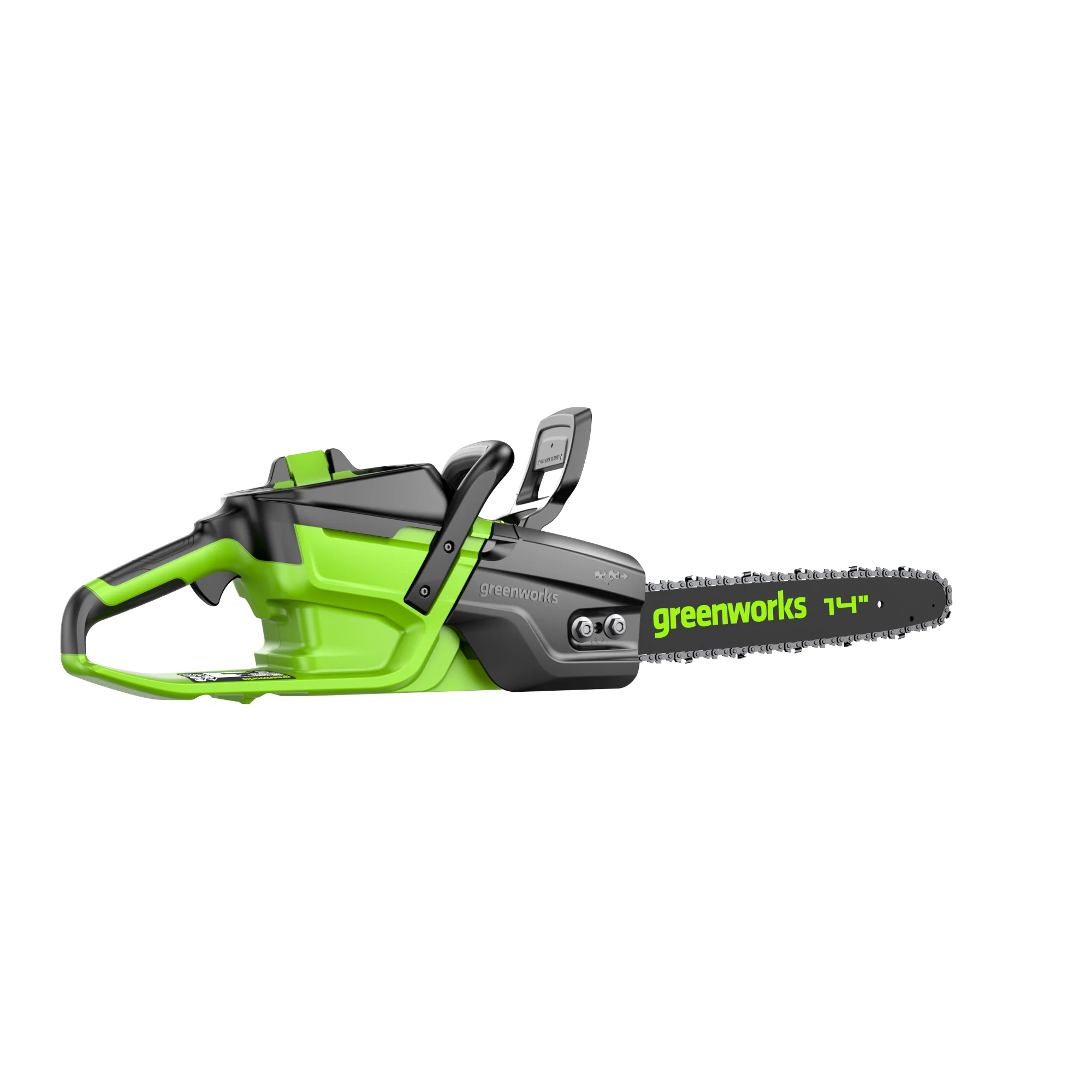 60V 14 Cordless Battery 1.2kW Chainsaw w/ 2.5Ah Battery and 3A Charger