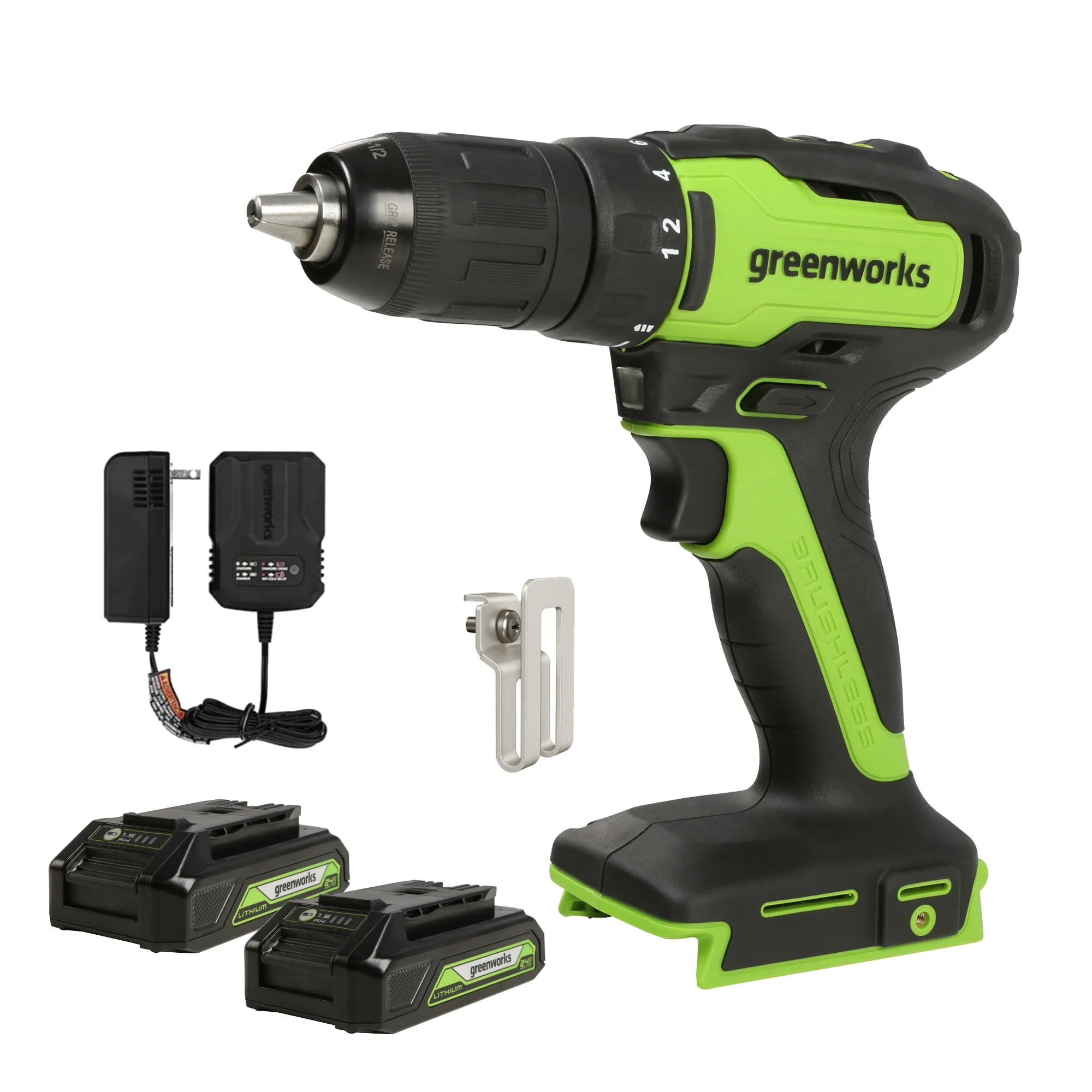 24V 5-Tool Power Tool Combo Kit w/ (1) 2.0Ah, (1) 4.0Ah Battery & Charger