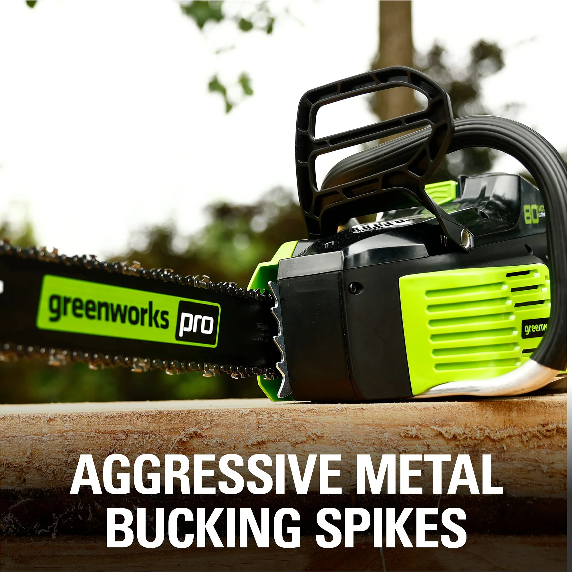 80V 18 Cordless Battery Chainsaw w/ 2.0Ah Battery & Charger