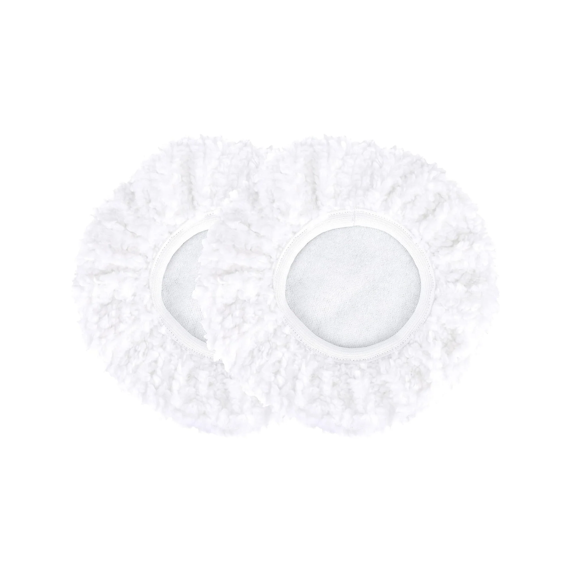 2PCS 10 White Buffer Pad