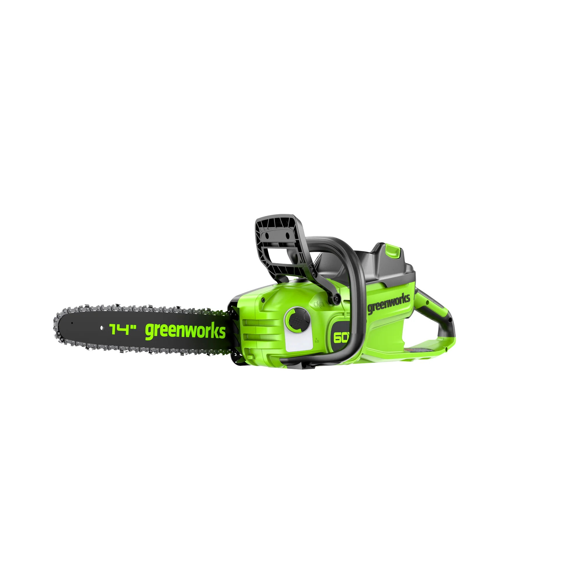 60V 14 Cordless Battery 1.2kW Chainsaw w/ 2.5Ah Battery and 3A Charger