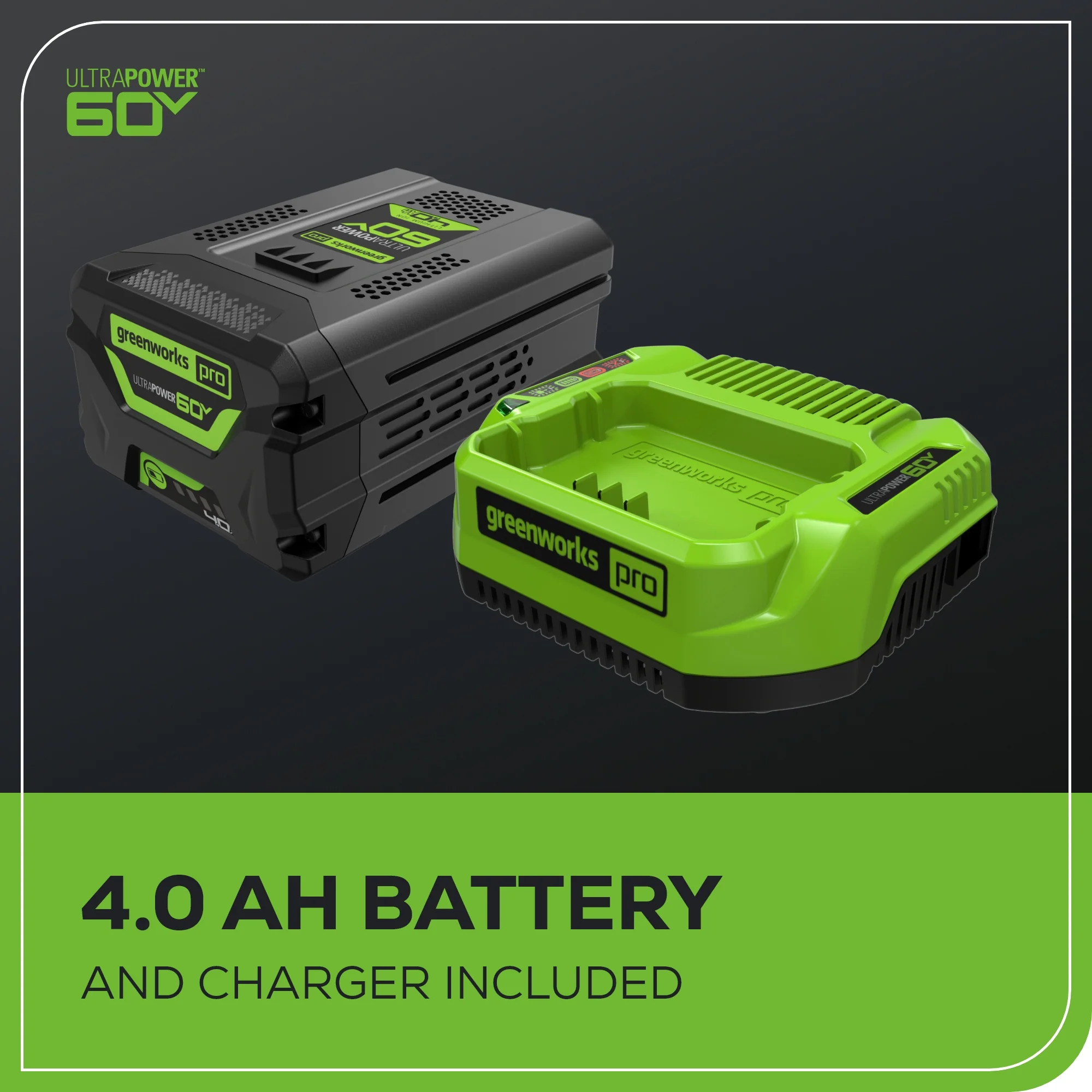60V 13 Cordless Battery String Trimmer & 540 CFM Leaf Blower Combo Kit w/ 4.0Ah Battery & Charger