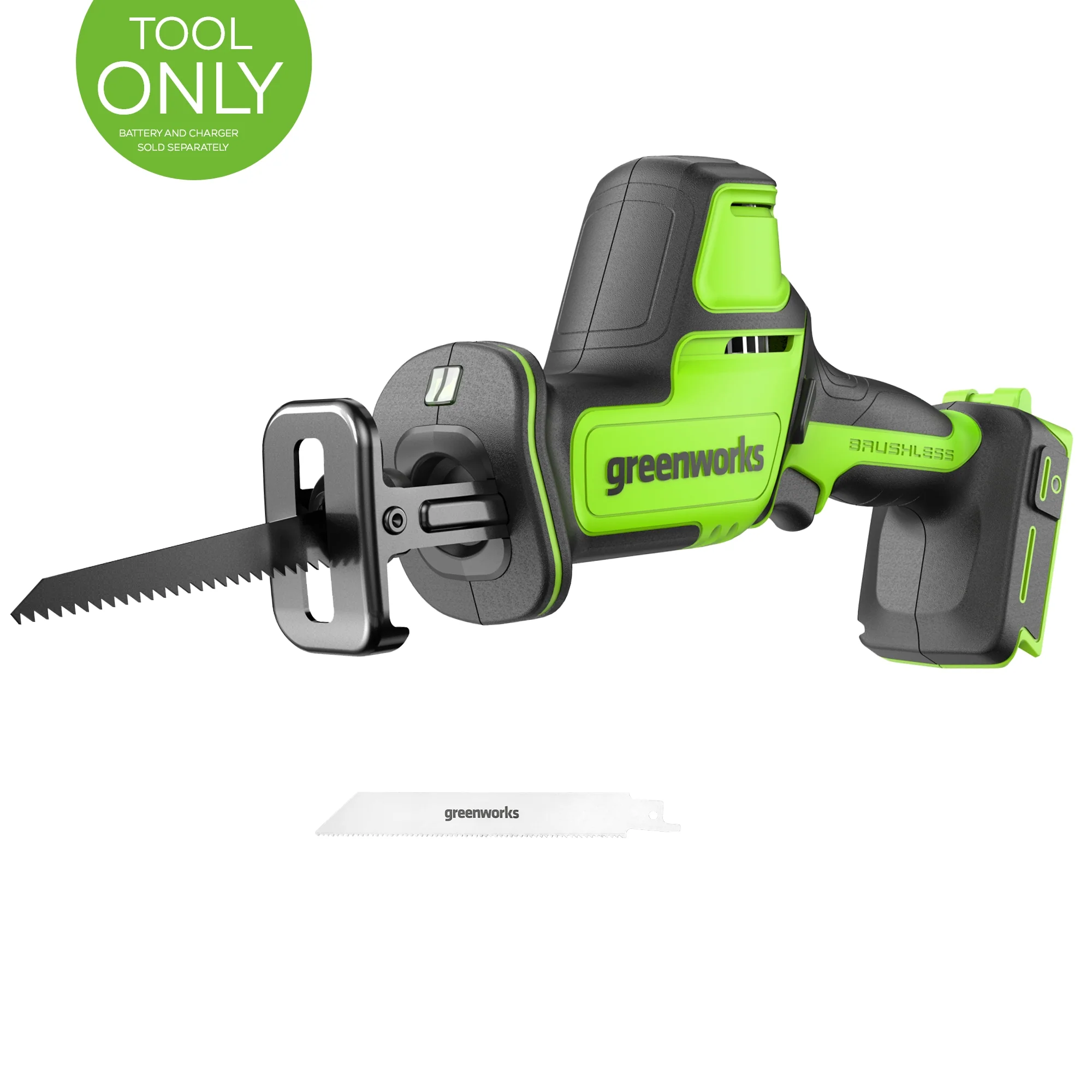 24V 1 One-Handed Compact Reciprocating Saw (Tool Only)