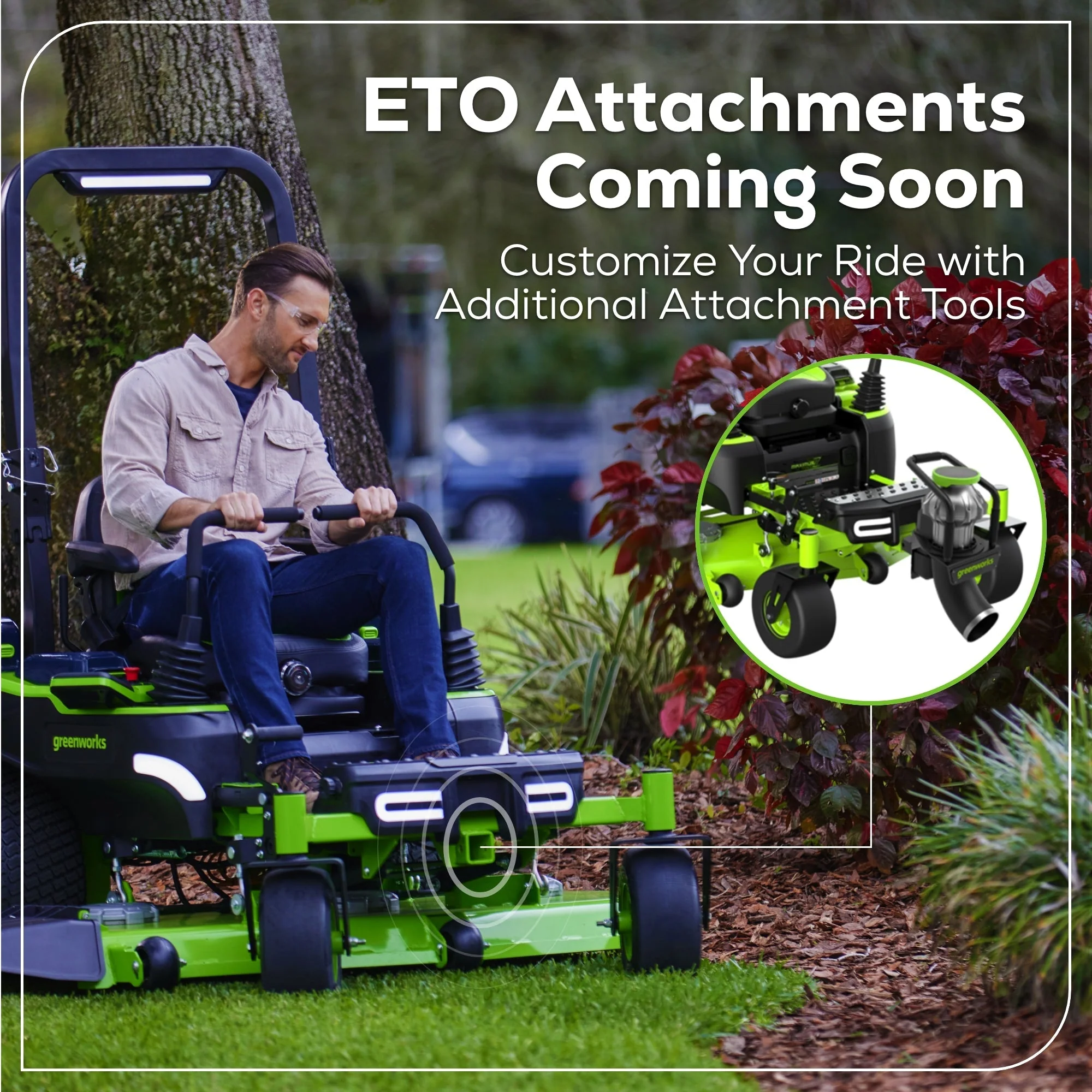 60V 54 MaximusZ Zero Turn Riding Mower 4PC Combo Kit with (2) 20.0 Ah, (2) 8.0 Ah, (2) 4.0 Ah & (1)2.5Ah Batteries and (2) Charger