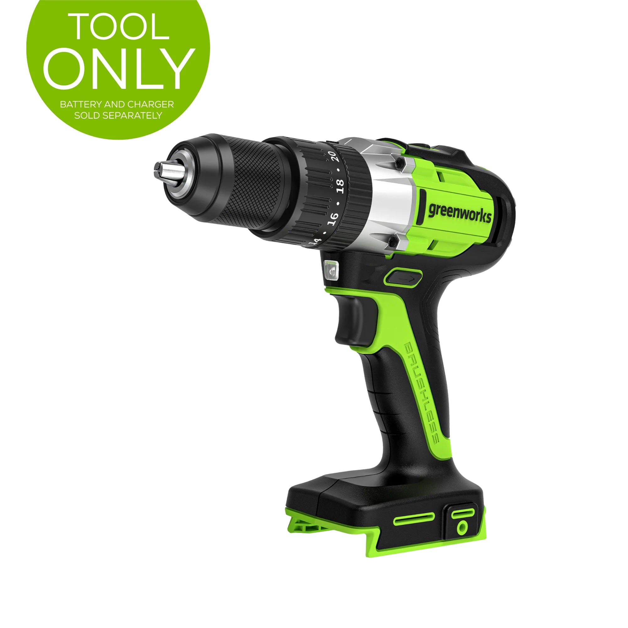 24V Brushless 1/2 530 in/lbs Hammer Drill (Tool Only)