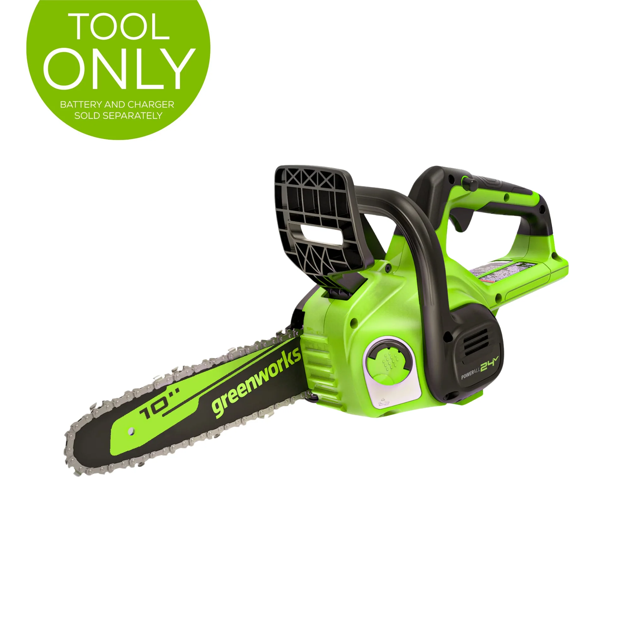 24V 10 Cordless Battery Chainsaw (Tool Only)