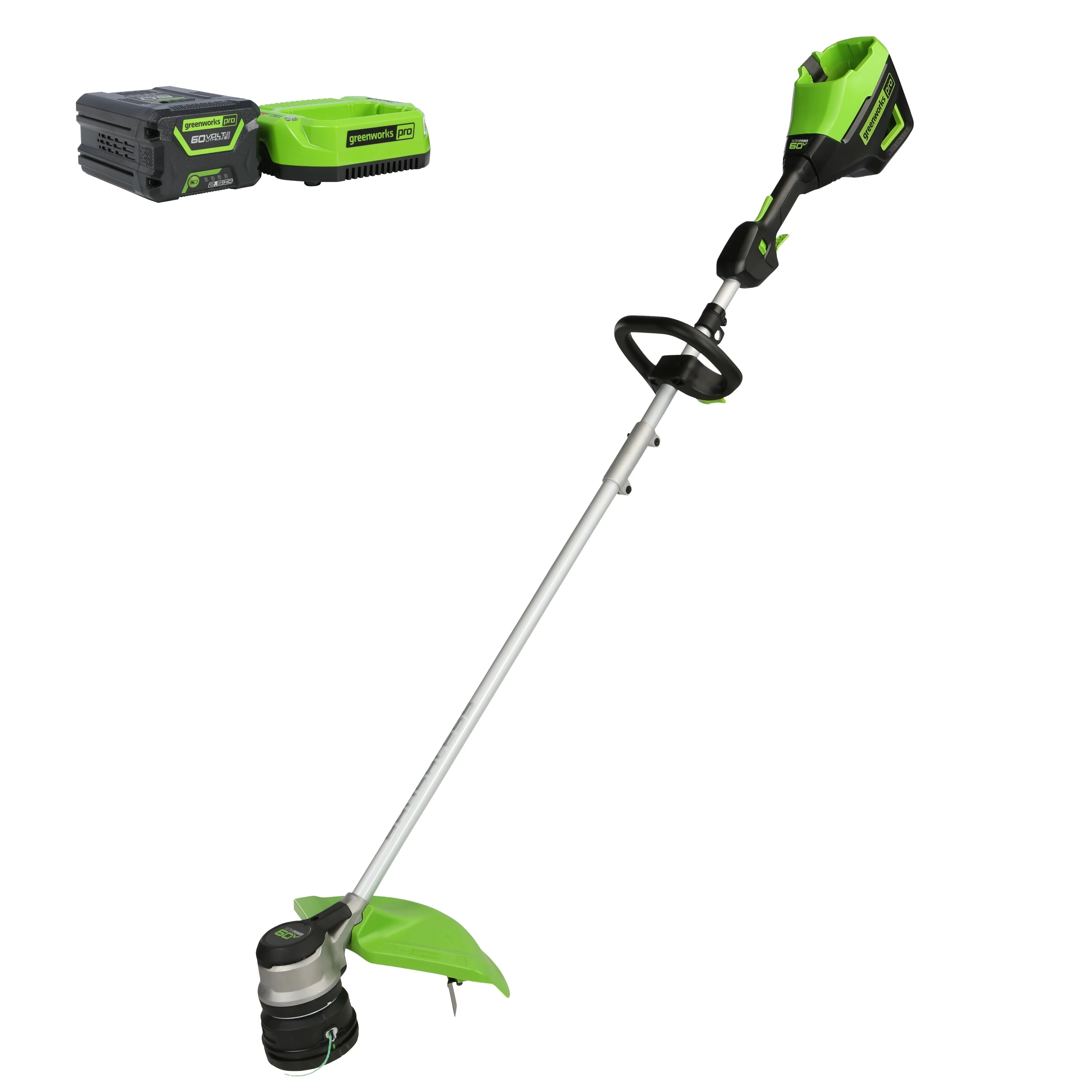 60V 16 Gen2 Cordless Battery String Trimmer w/ 2.5 Ah Battery & Charger