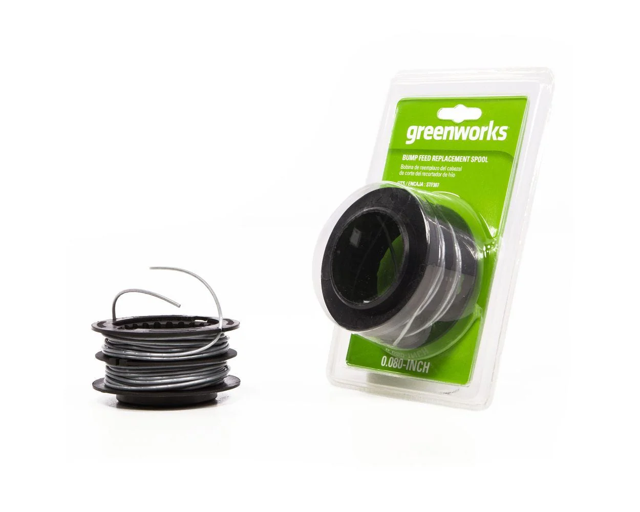 .080 Bump Feed Dual Line Replacement String Trimmer Spool