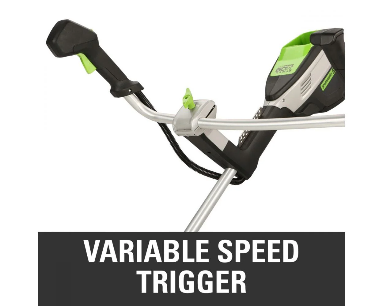 60V 16 Cordless Battery Bike Handle String Trimmer (Tool Only)