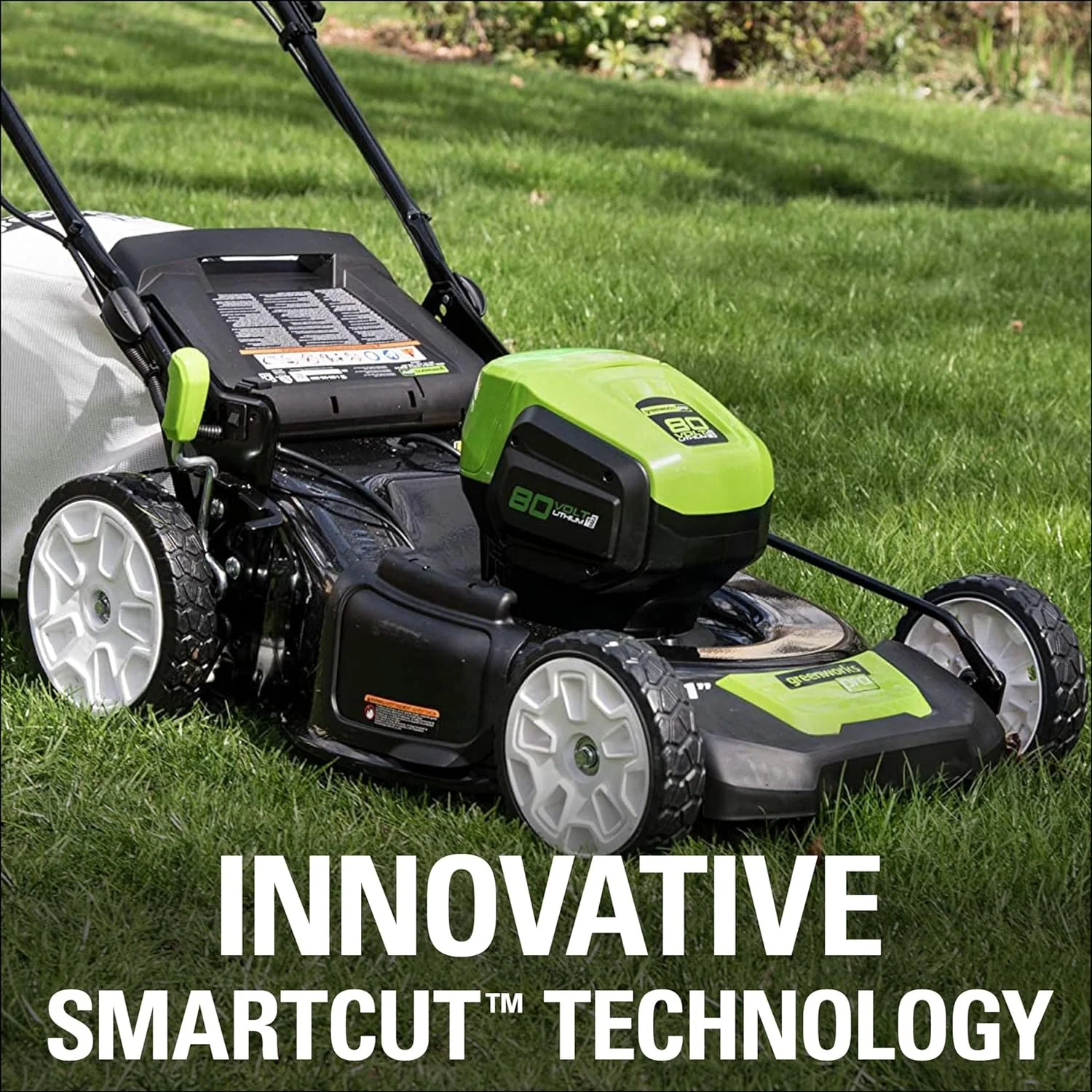 80V 21 Cordless Battery 3-in-1 Push Lawn Mower w/ 5.0Ah Battery & Charger