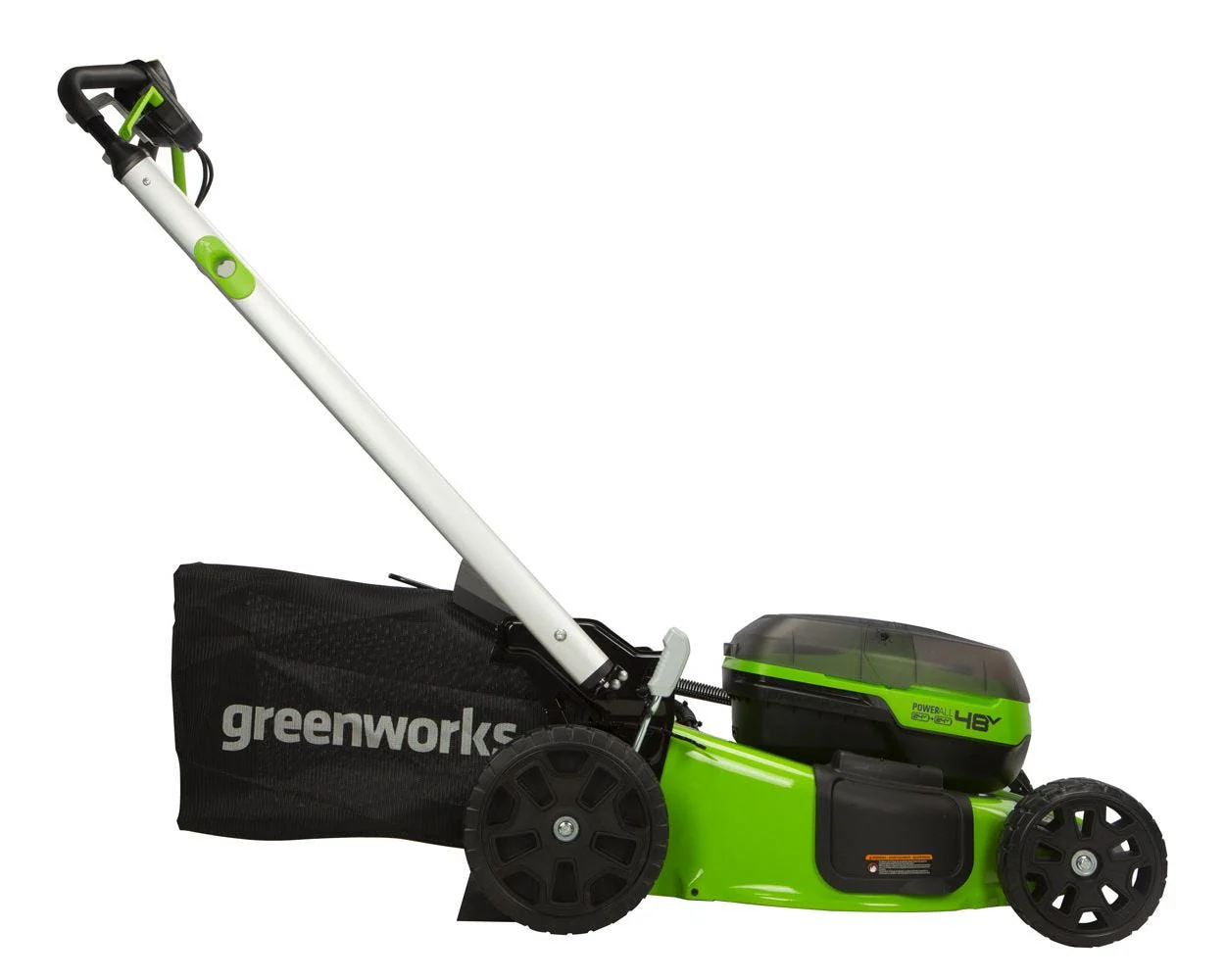 48V (2x24V) 21 Cordless Battery Self-Propelled Lawn Mower w/ (4) 4.0Ah USB Batteries & (2) Dual Port Chargers