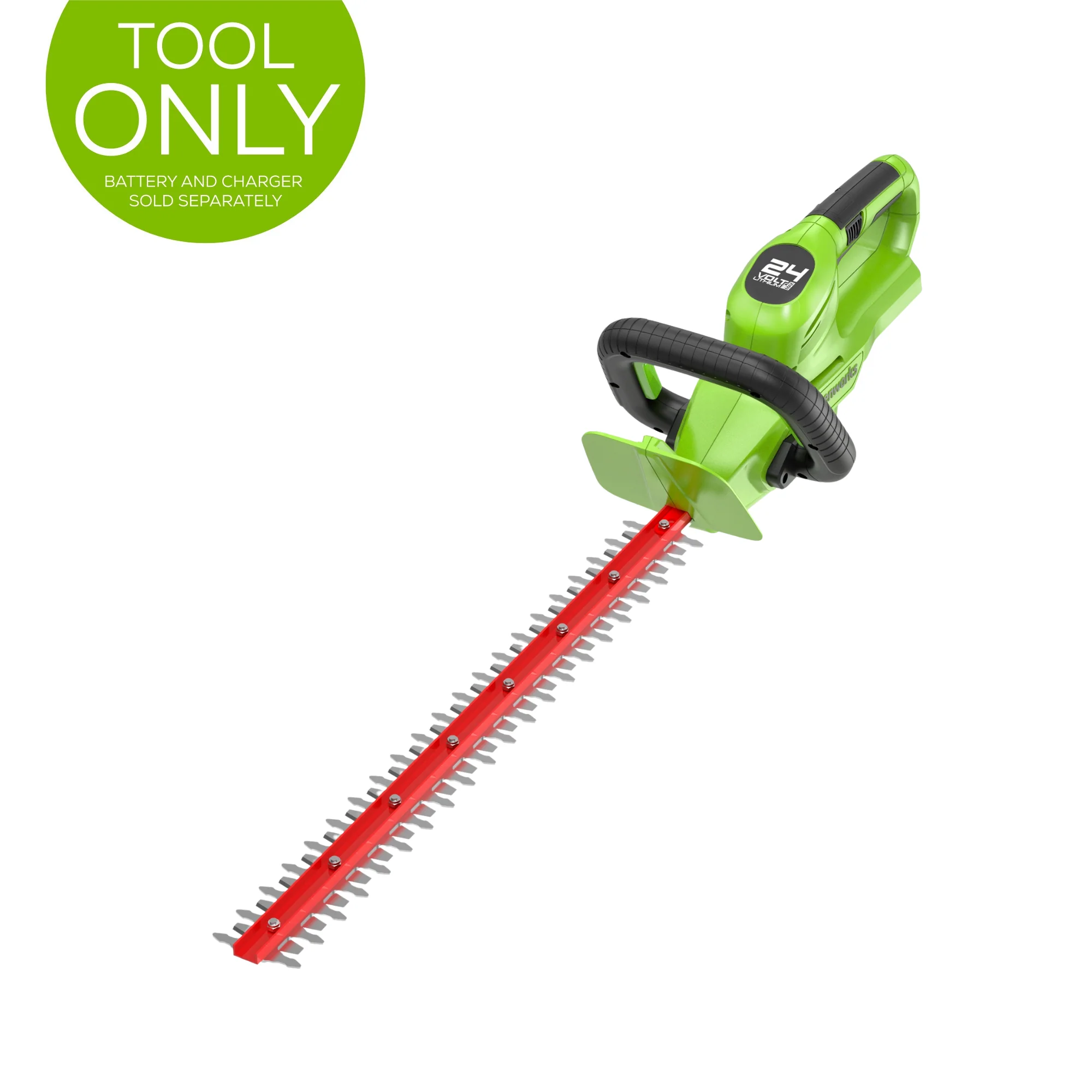 24V 22 Cordless Battery Rotating Handle Hedge Trimmer 3000 SPM (Tool Only)