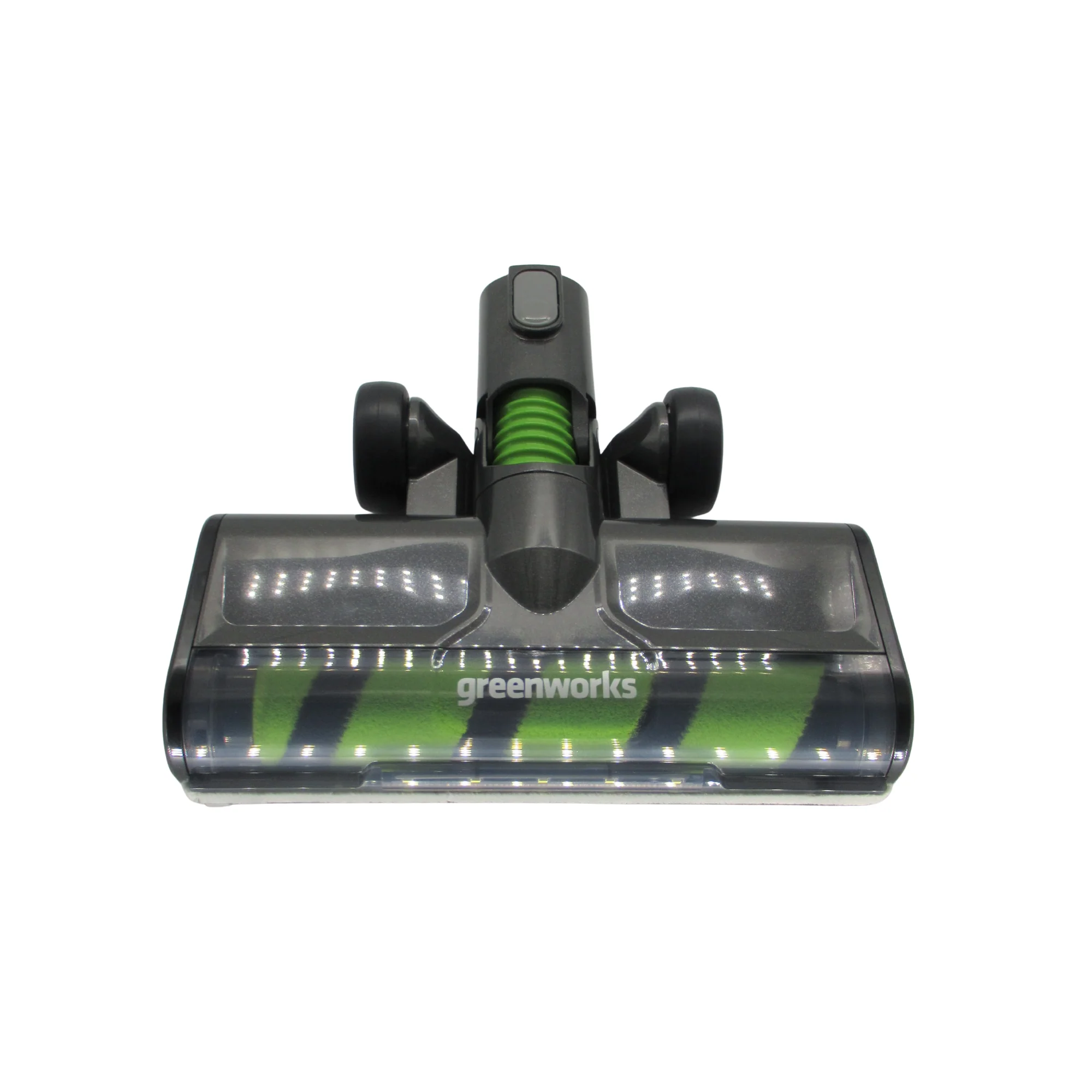 Greenworks Stick Vacuum Soft Brush Roll with LED Headlights-Black