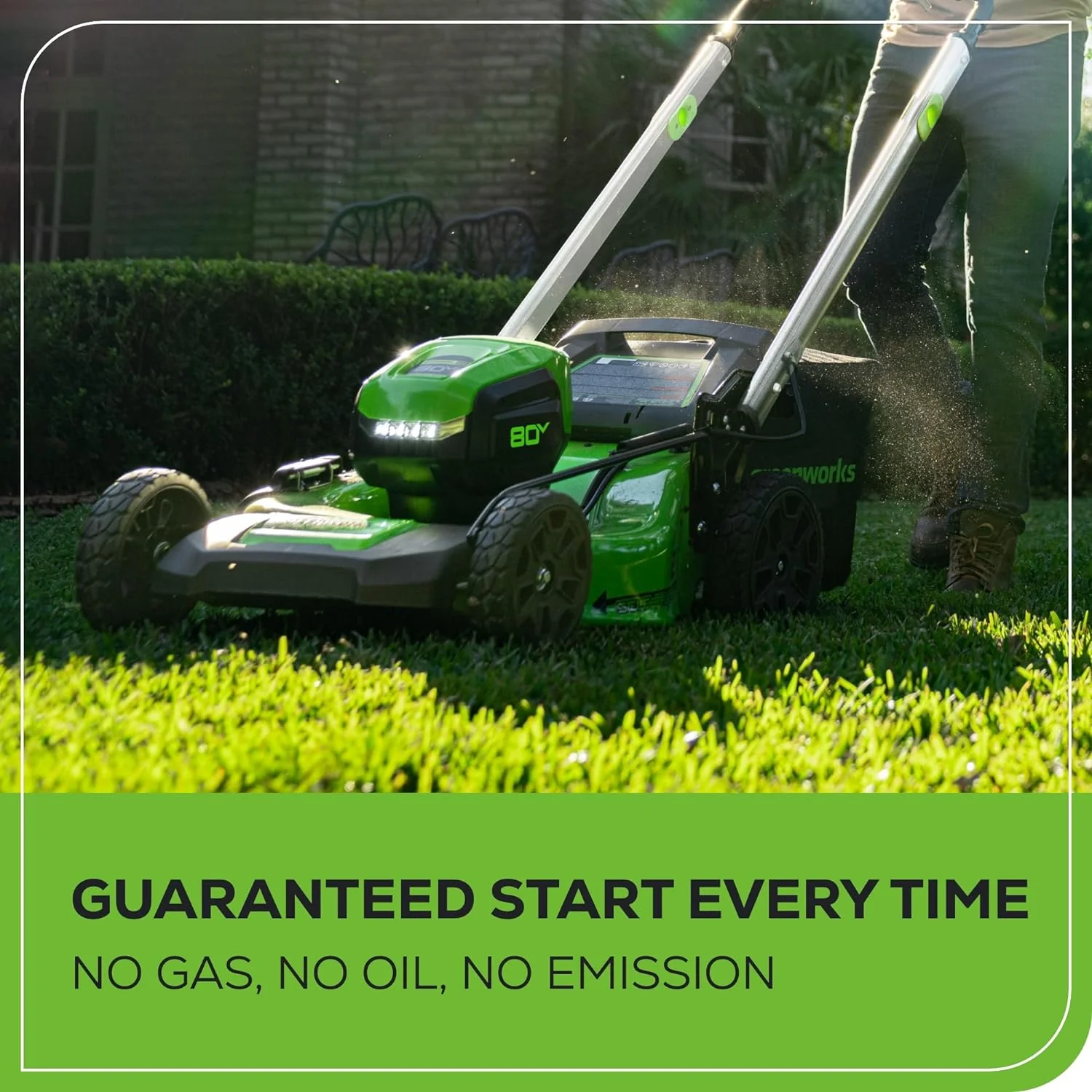 80V 21 Cordless Battery 4-in-1 Self-Propelled Lawn Mower & 700CFM Blower Combo Kit w/ 5.0Ah Battery & 6A Charger