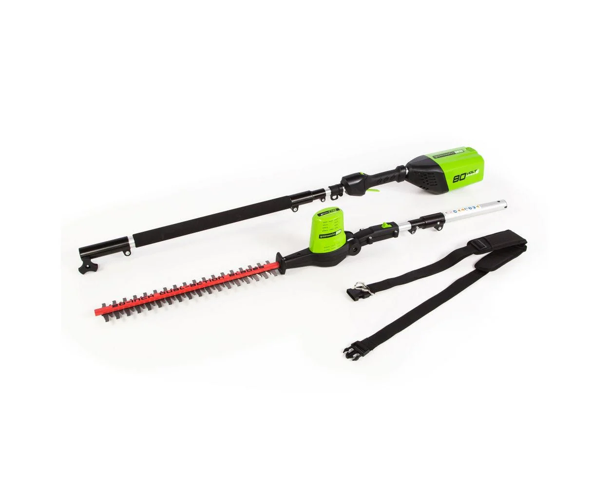 80V 20 Cordless Pole Hedge Trimmer (3/4“cut, 3000SPM), Tool Only