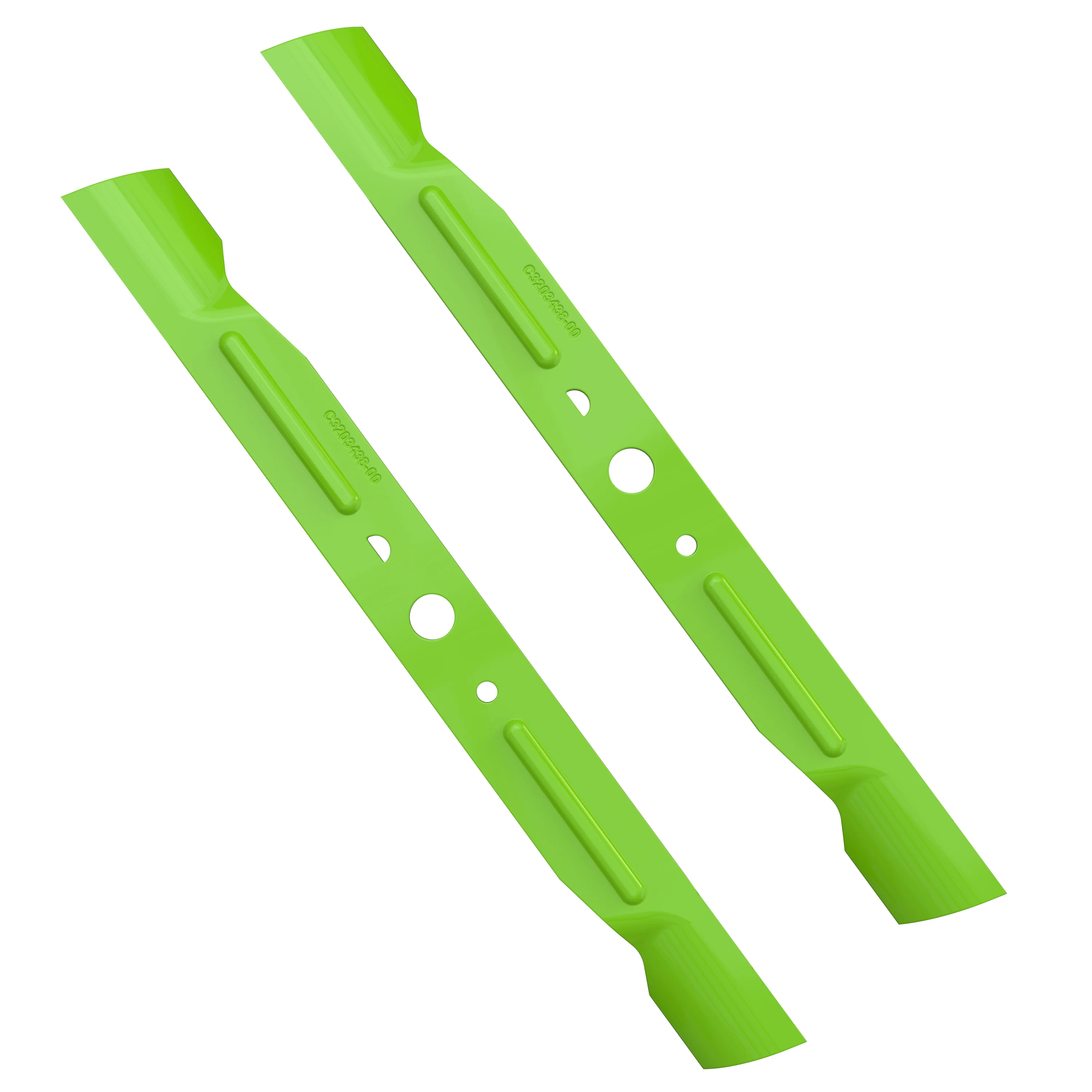 Bagger Blade for Greenworks 42 Crossover Riding Mowers (2PCS)