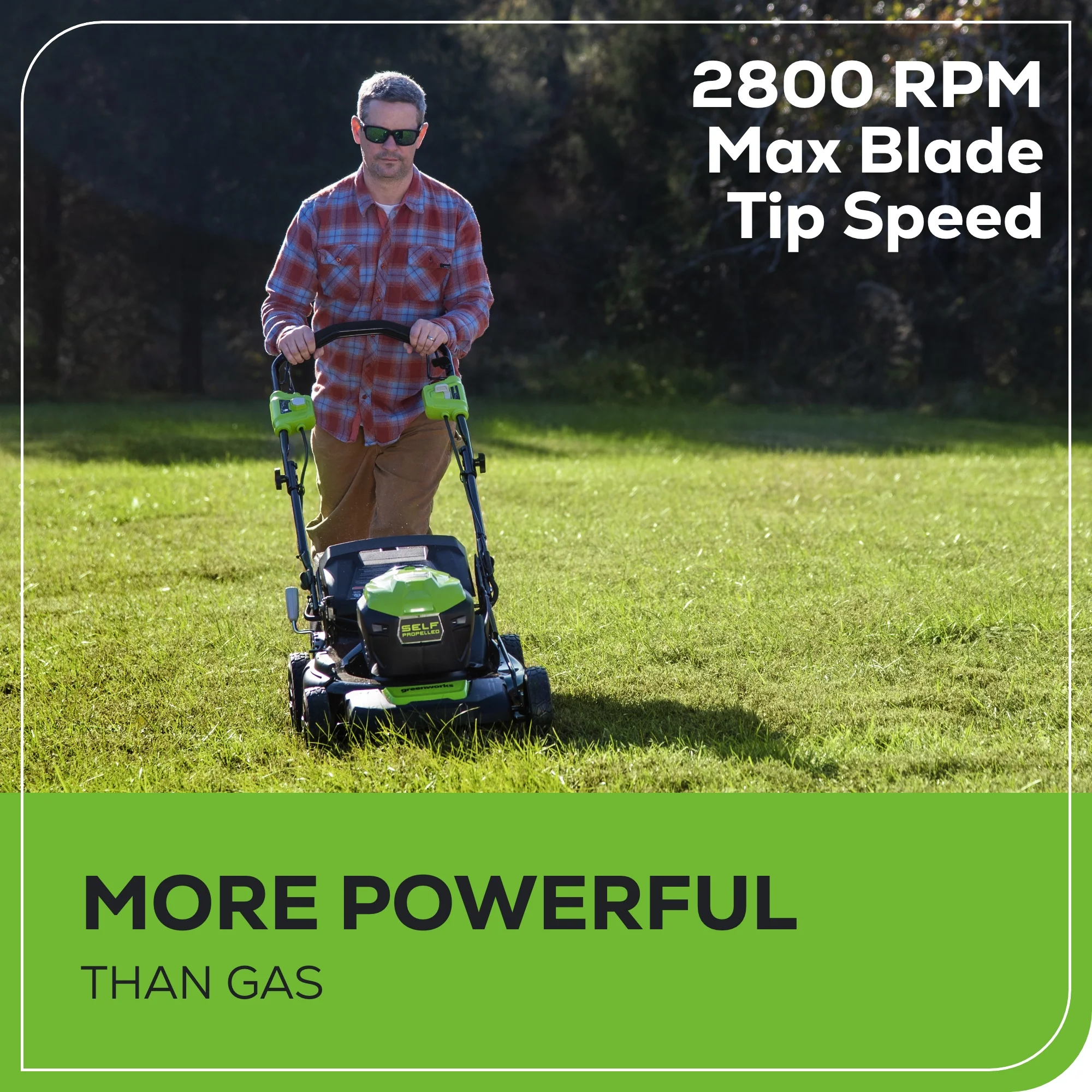 40V 21 Cordless Battery Self-Propelled Lawn Mower w/ 5.0Ah Battery & Charger