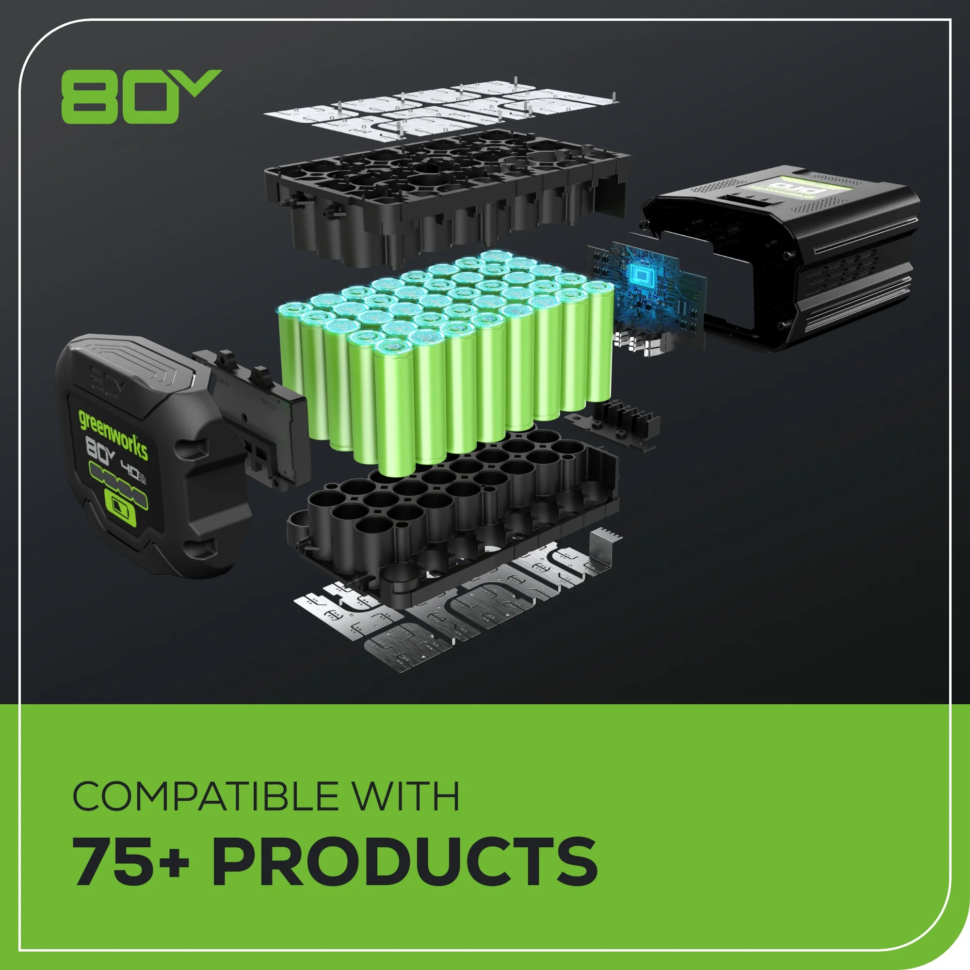 80V 10 Gen2 Cordless Battery Pole Saw (Tool Only)