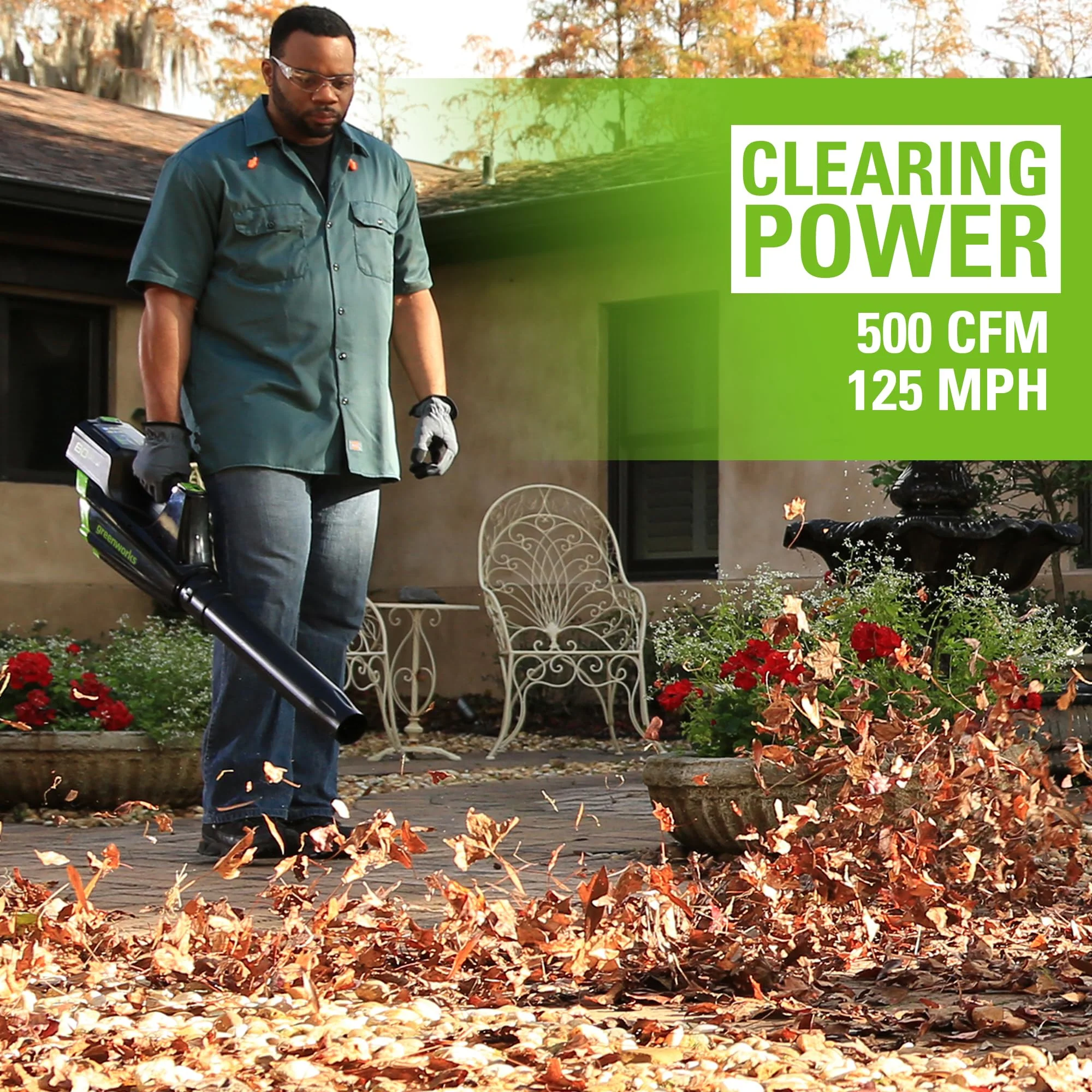 80V 21 Cordless Battery 3-in-1 Push Mower 3pc Combo Kit w/ (2) 2.0Ah Batteries & Rapid Charger