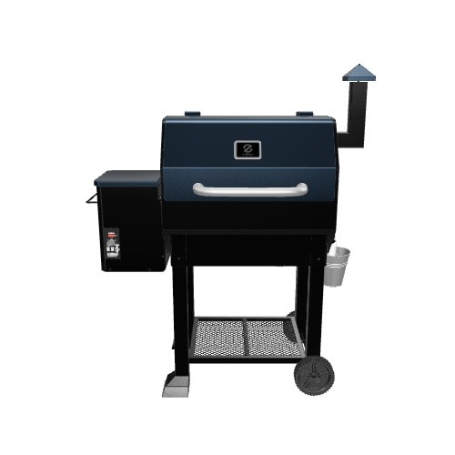 Z GRILLS ZGrill 1081-Sq. in Blue Pellet Grill with Smart Compatibility