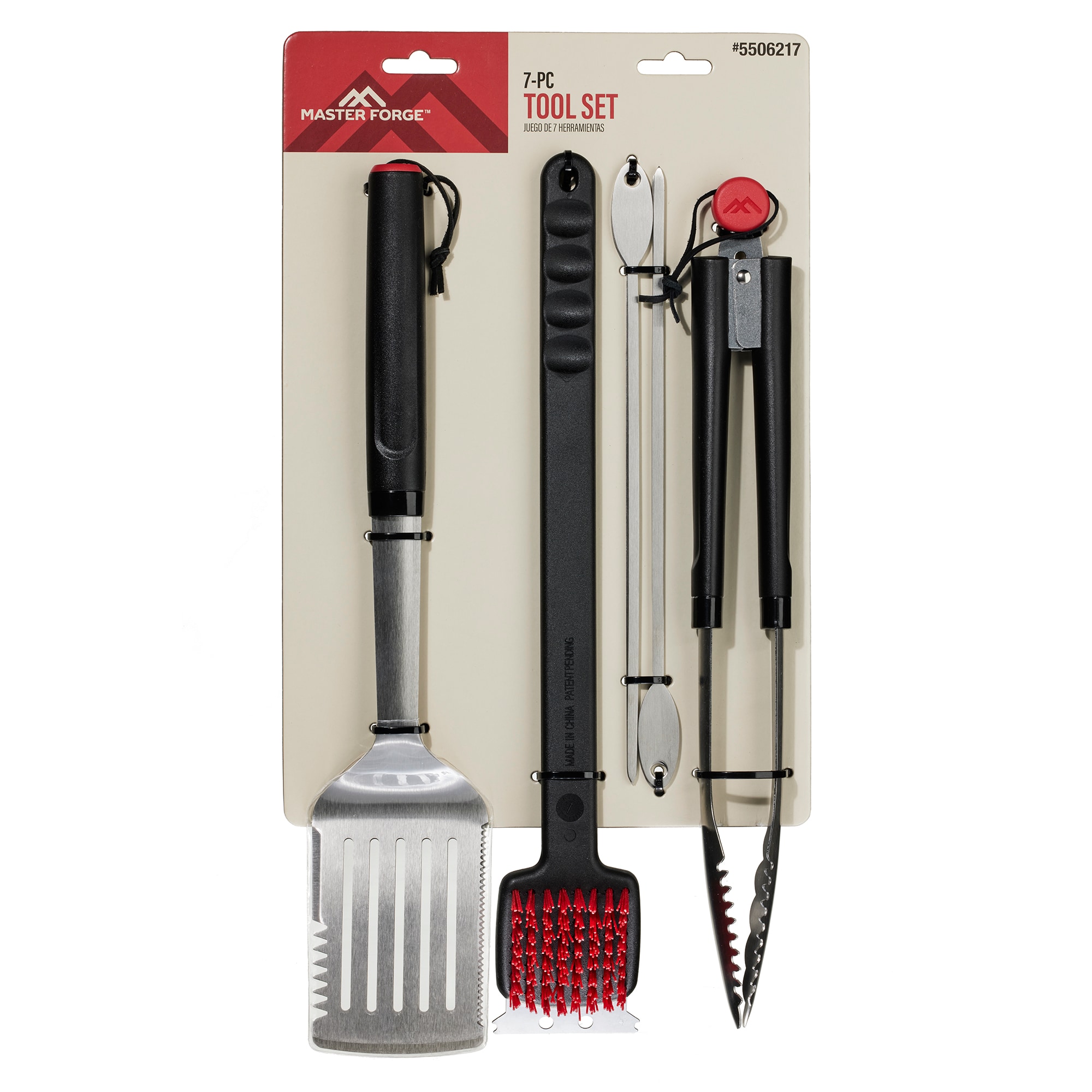 Master Forge 7 -Piece Stainless steel Tool set