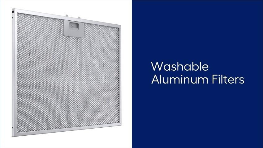 Samsung 30 in Convertible Stainless Steel Undercabinet Range Hood with Charcoal Filter