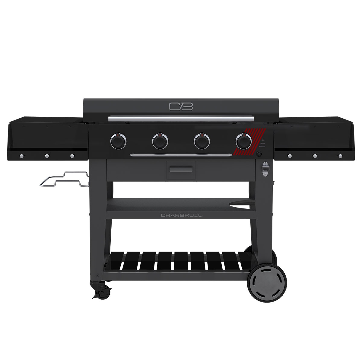 Charbroil 36 inch Performance Deluxe Griddle 4 -Burner Liquid propane Flat Top Grill