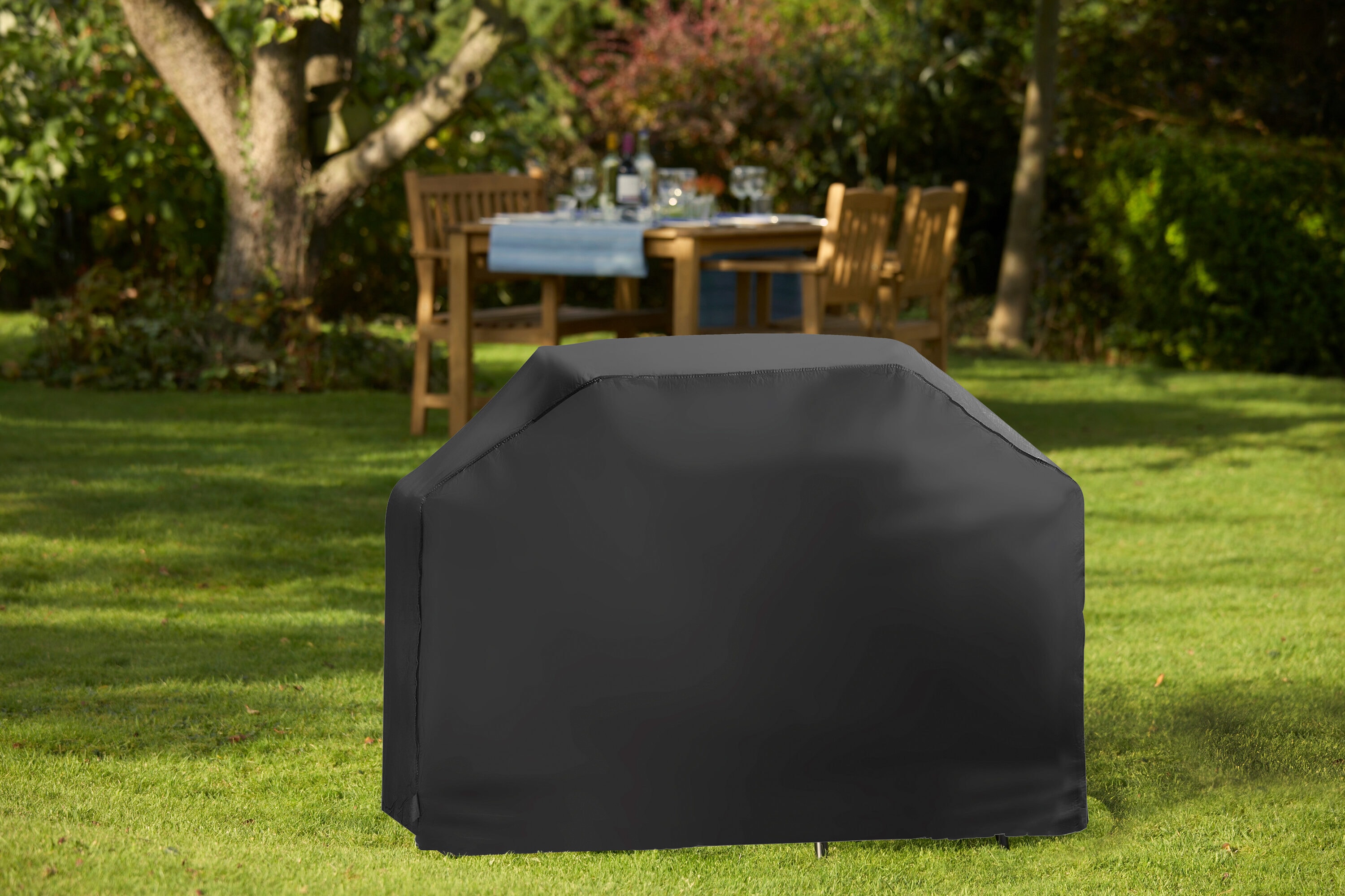 Master Forge Universal Fit 55-in W x 42-in H Black Fits most Cover