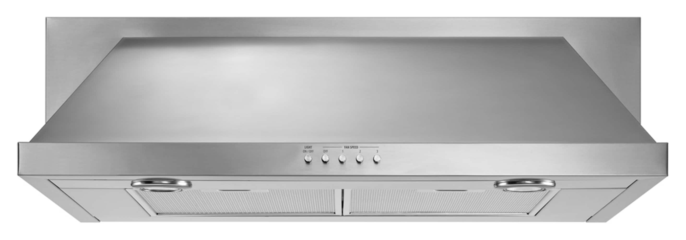 Whirlpool 30 in Convertible Stainless Undercabinet Range Hood Common 30 in Actual 30 in