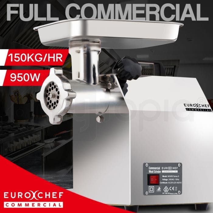 EUROCHEF Meat Grinder Mincer Food Commercial Electric Machine Chopper Shredder