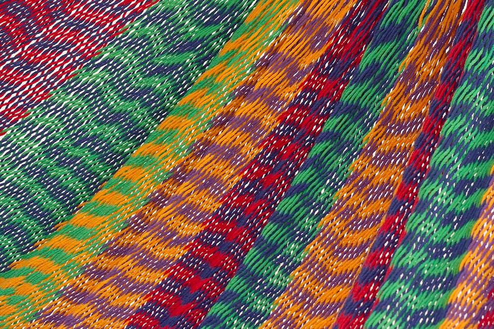 Mayan Legacy King Size Outdoor Cotton Mexican Hammock in Mexicana Colour