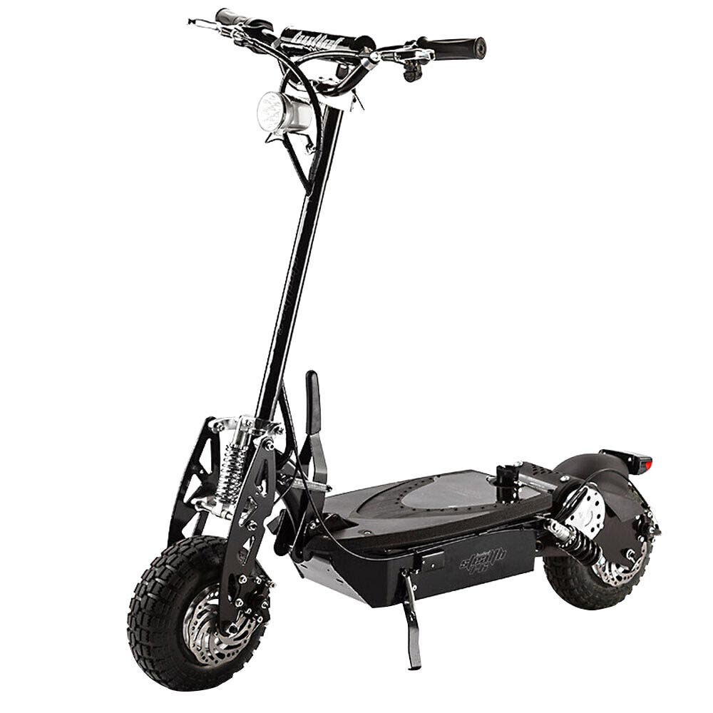 PRE-ORDER BULLET Black 48V 1000W Turbo w/ LED Folding Electric Scooter For Adults- Stealth 1-6