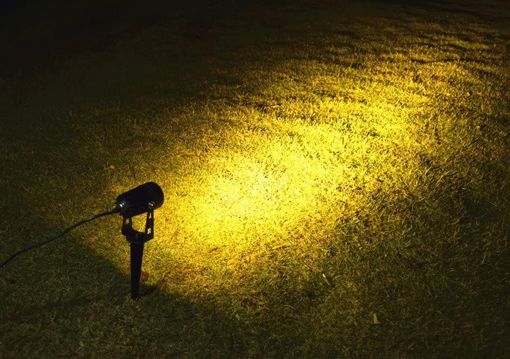 Carla Home Vikus 3Pk LED Waterproof Solar Powered Warm White Garden Spotlight