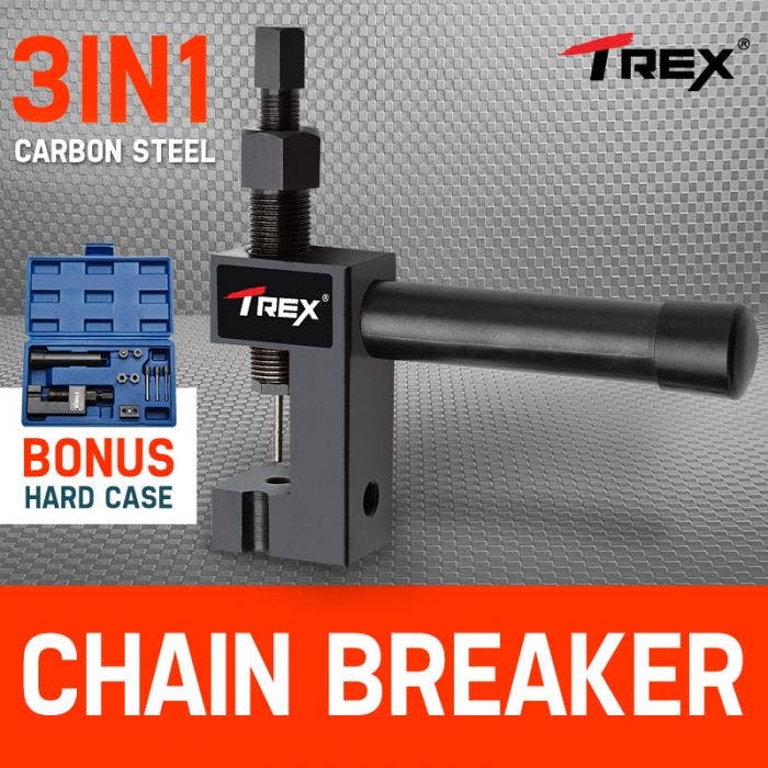 T-REX Chain Breaker Tool 3in1 Riveter Presser Motorcycle BMX Bike Bicycle