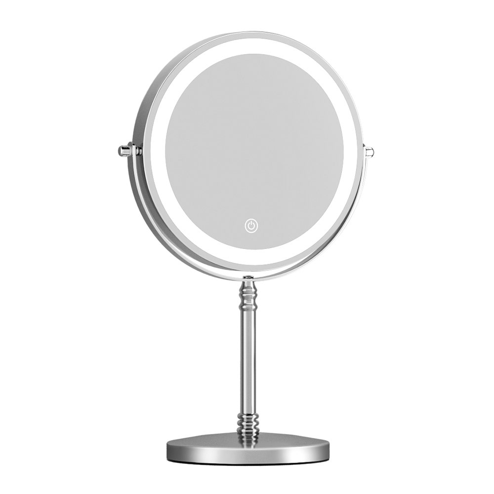 Embellir Makeup Mirror LED Light Cosmetic Round 360 Degree Rotation 10X Magnifying