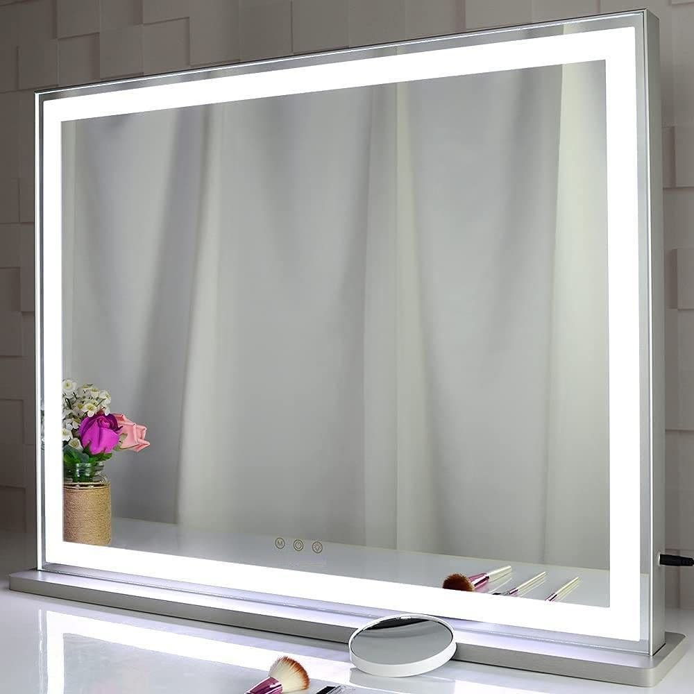 Carla Home Vikus 72 x 56cm 3-Mode Lighting & Smart Touch Control Large Hollywood Makeup Mirror