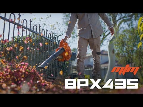 MTM BPX435 Petrol Leaf Blower 26CC 2-Stroke Petrol Hand Garden Yard Outdoor