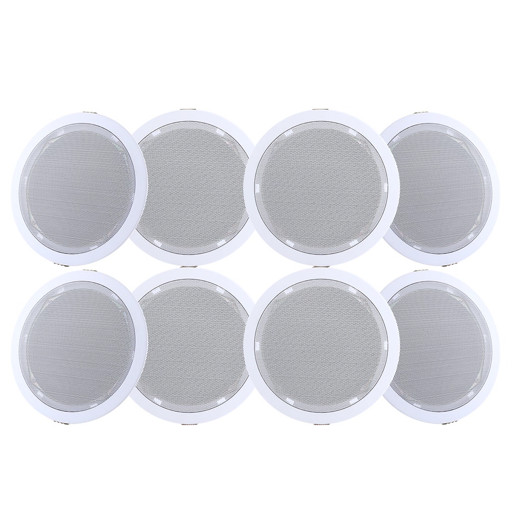 6 Inch Ceiling Speakers In Wall Speaker Home Audio Stereos Tweeter 8pcs