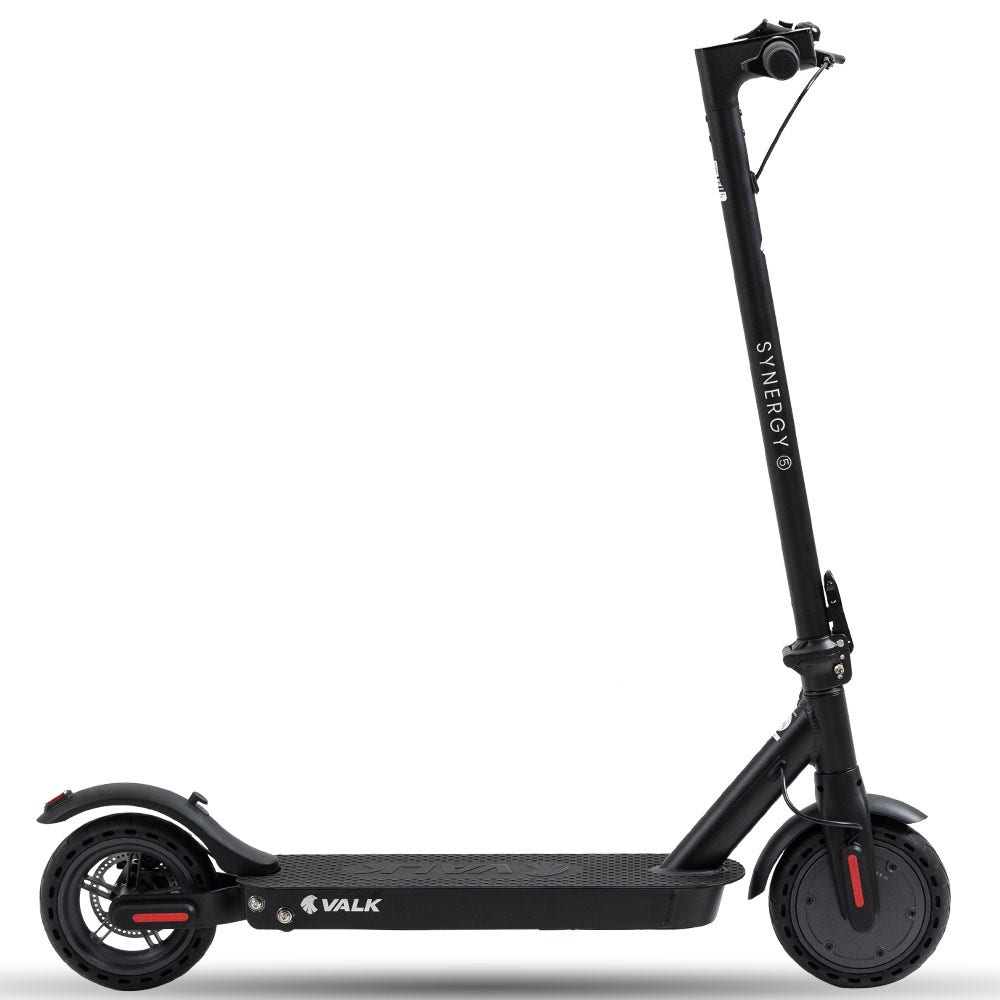 VALK Synergy 5 MkII 400W Electric Scooter, with Suspension, for Adults, Black