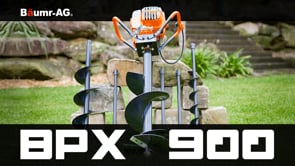 Baumr-AG Post Hole Digger 88CC Posthole Earth Auger Fence Borer Petrol Drill Bit