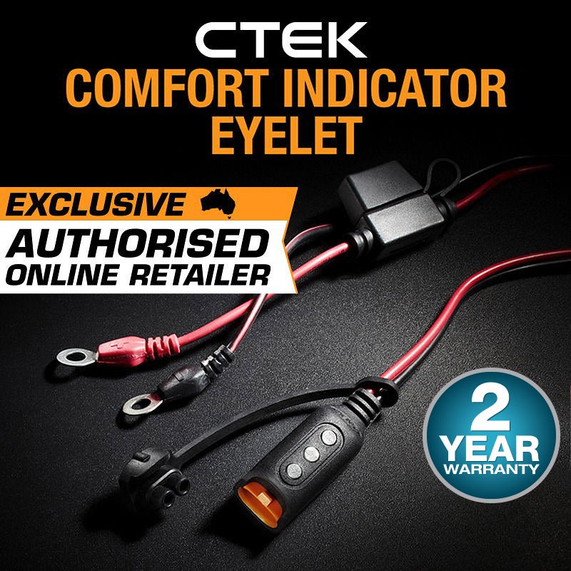 CTEK Comfort Indicator Eyelet M6 56-629 Battery Charger 50cm Cable Accessory