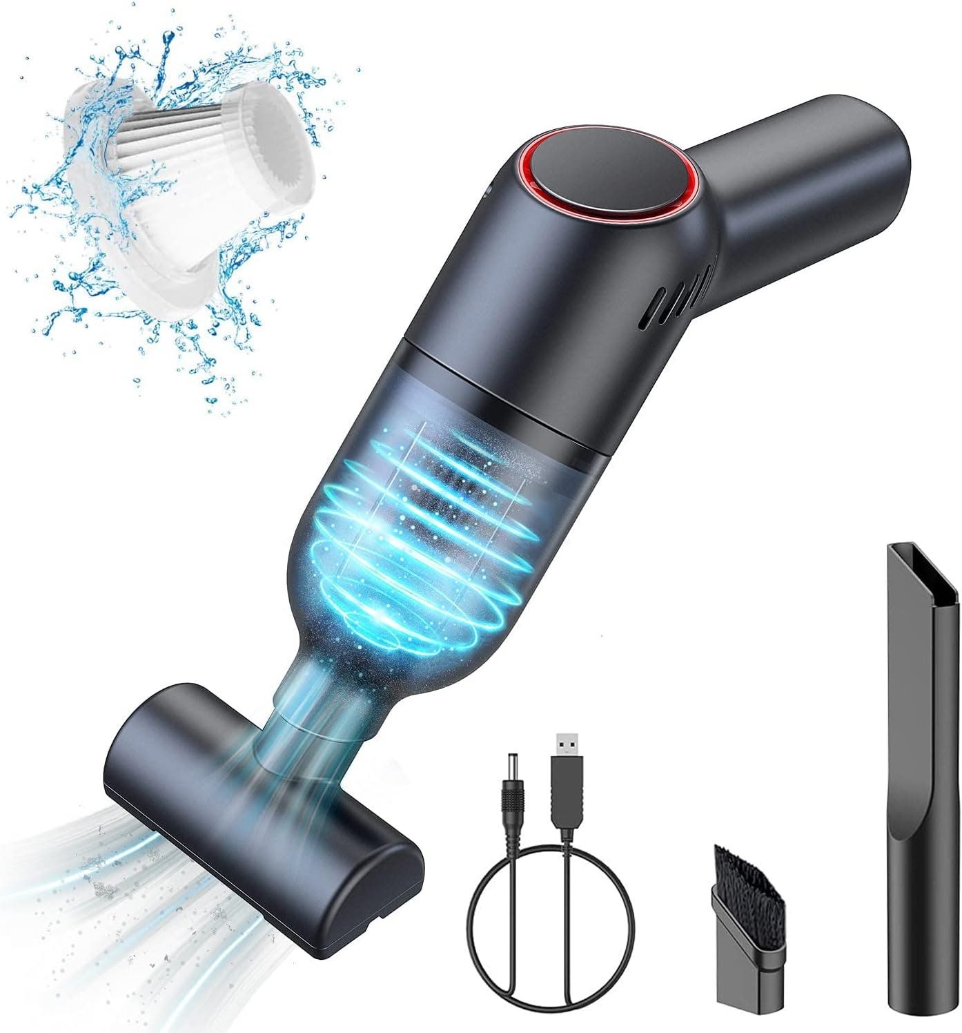 Carla Home Vikus 9000PA Suction HEPA Filter 120W Cordless Vacuum Cleaner