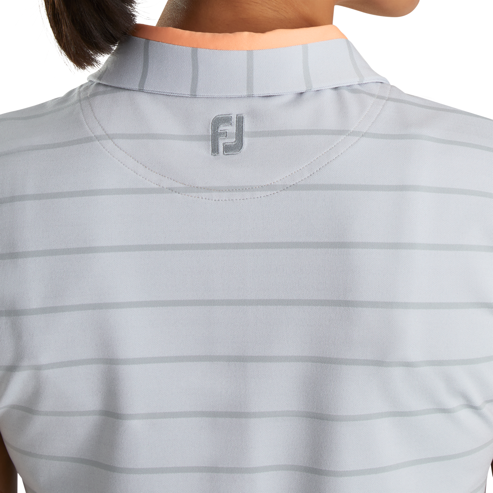 Cap Sleeve Birdseye Stripe Jacquard-Previous Season Style Women