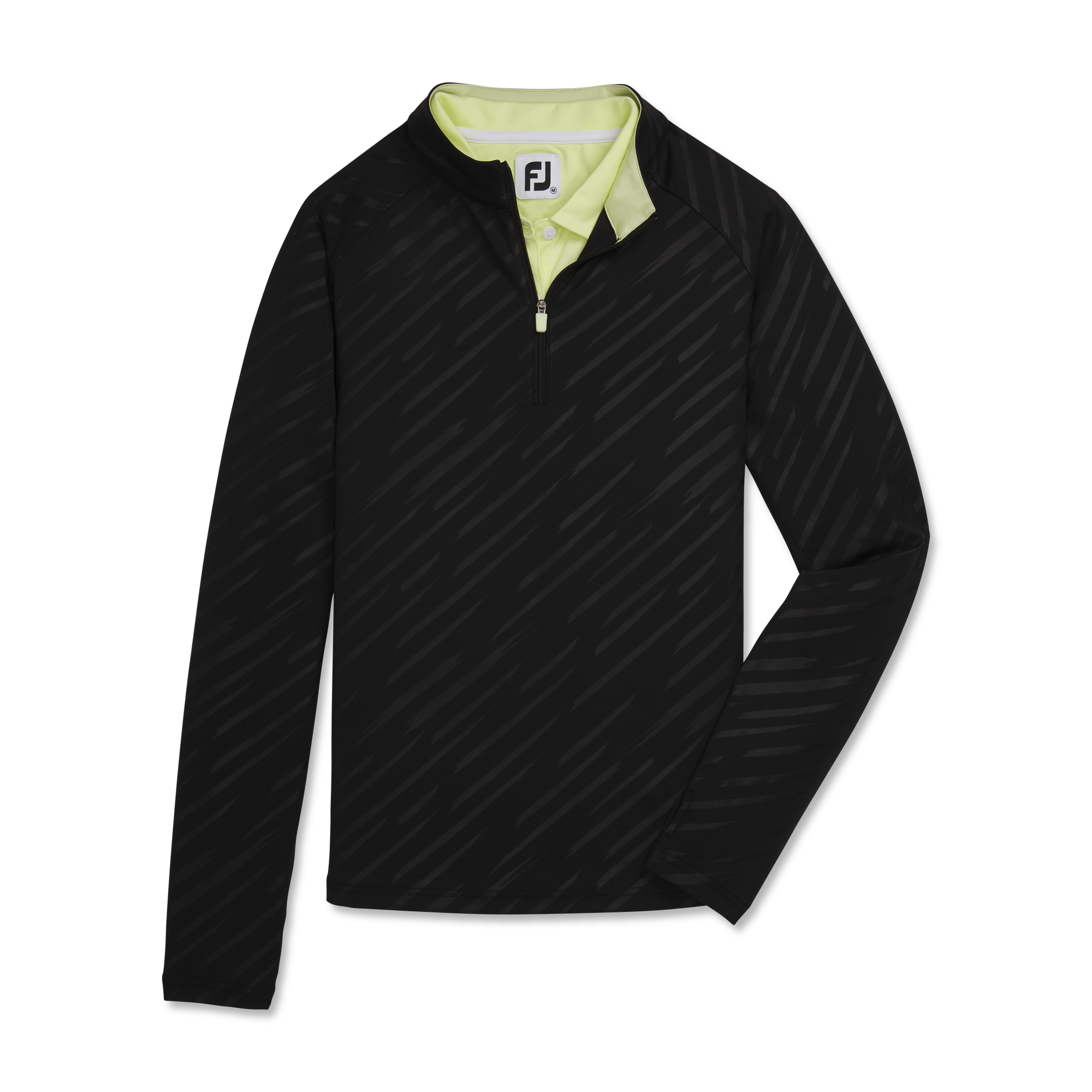 Half-Zip Embossed Jacket Women-Previous Season Style