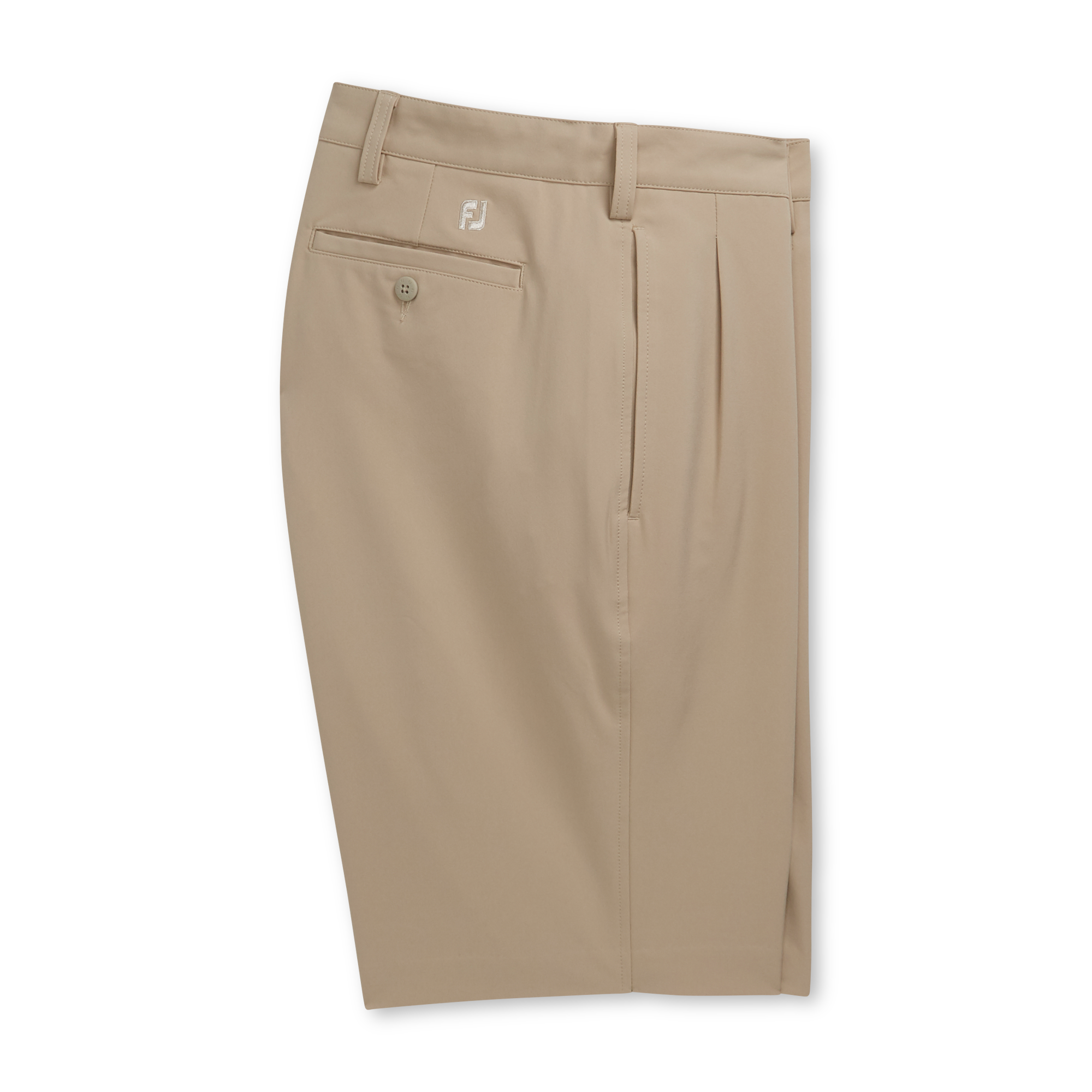 Pleated 9.5" Inseam Short